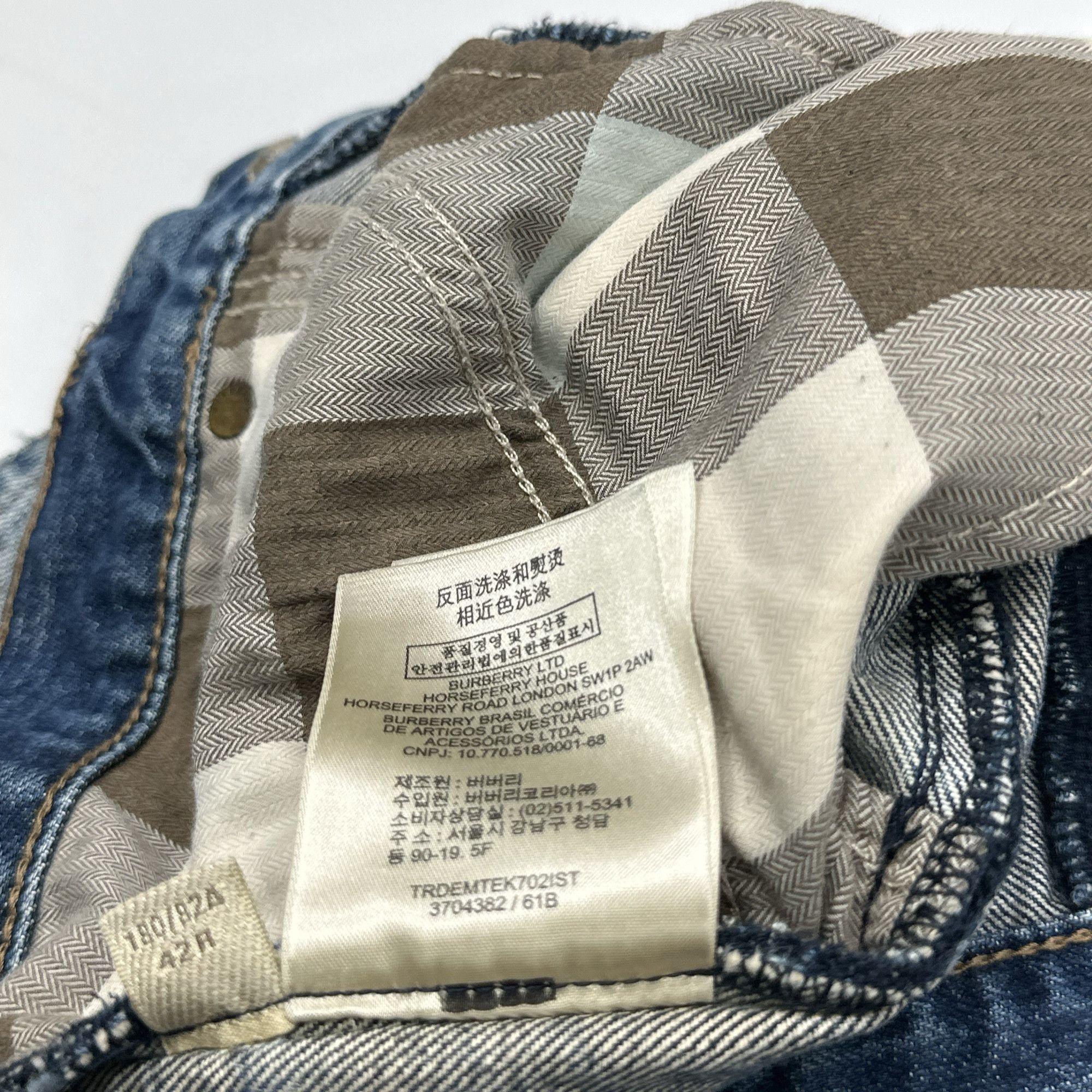 Burberry Burberry Blue Denim Jeans Size 32 Size US 32 / EU 48 - 5 Thumbnail