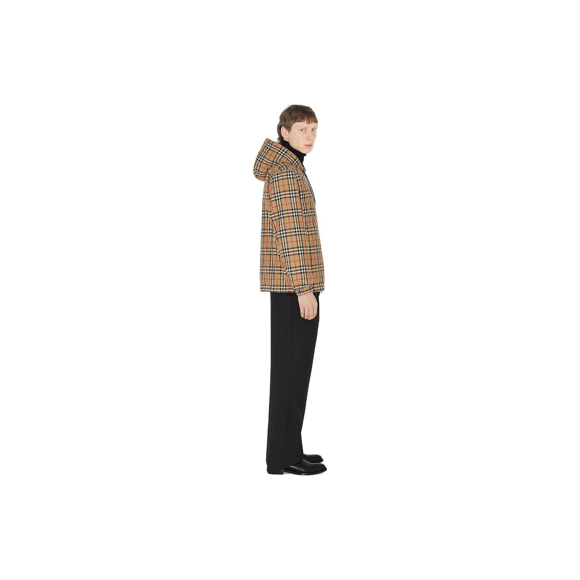 Burberry Burberry Reversible Check Hooded Jacket Size M Size US M / EU 48-50 / 2 - 15 Thumbnail