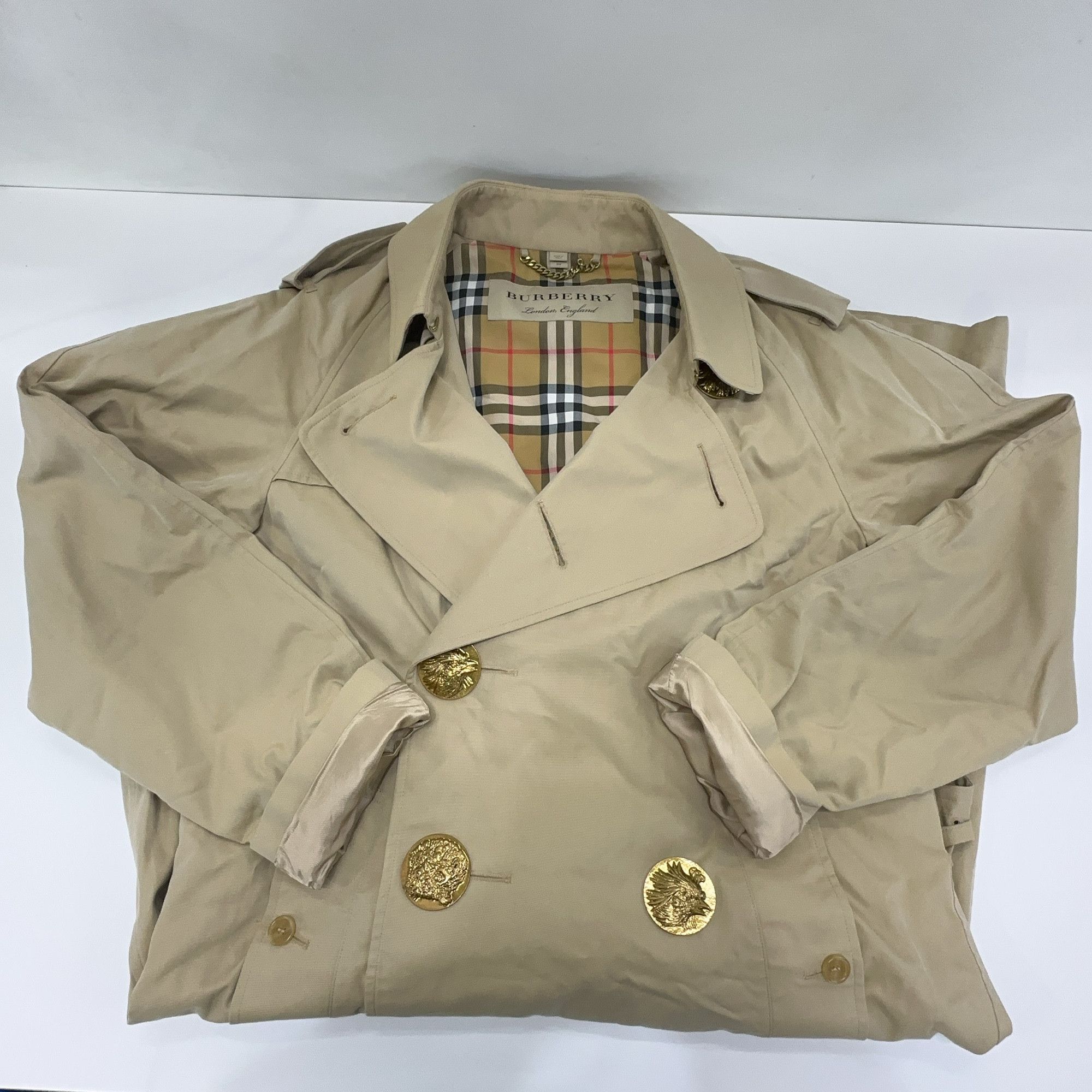Burberry Burberry Beige Trench Coat Size M Size US M / EU 48-50 / 2 - 5 Thumbnail