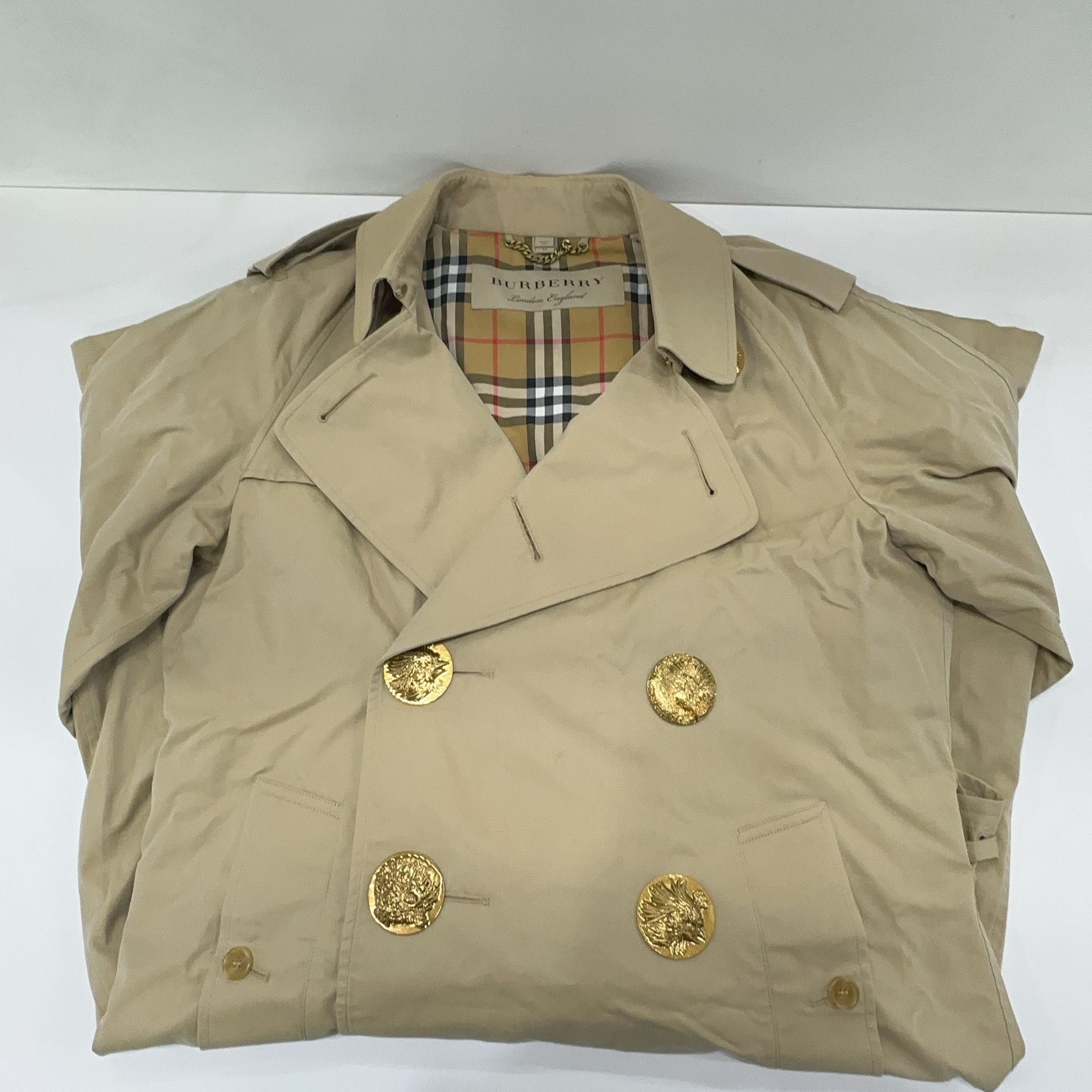 Burberry Burberry Beige Trench Coat Size M Size US M / EU 48-50 / 2 - 7 Thumbnail