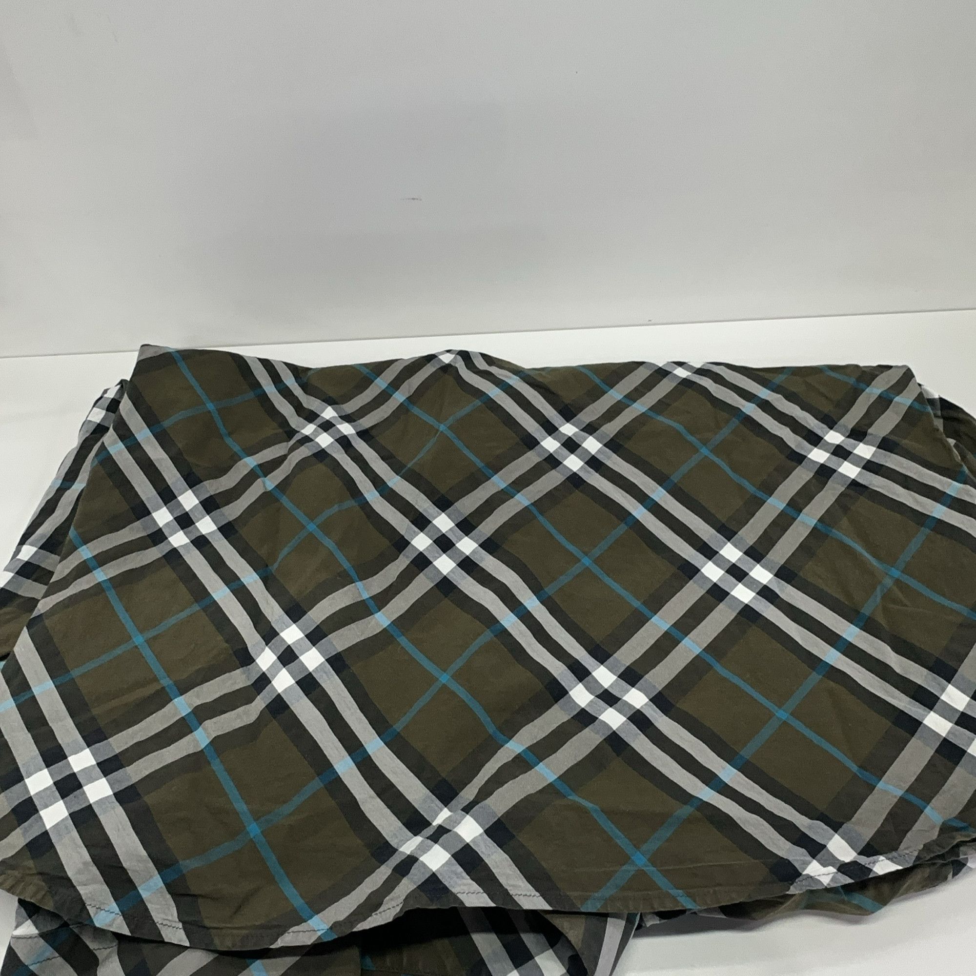 Burberry Burberry Check Cotton Button Up Shirt Size L Size US L / EU 52-54 / 3 - 10 Thumbnail
