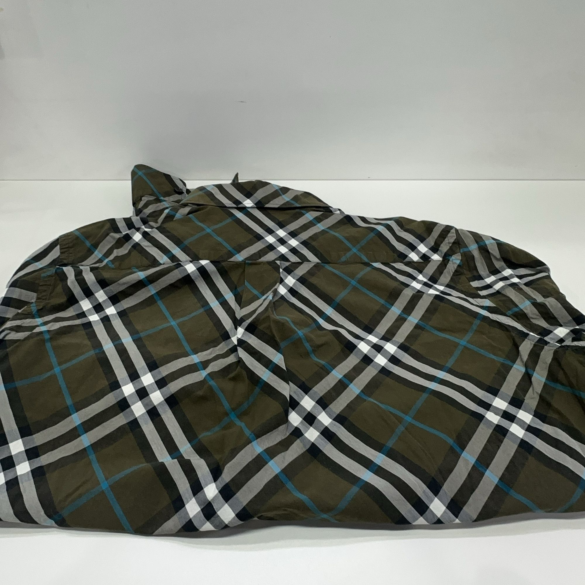Burberry Burberry Check Cotton Button Up Shirt Size L Size US L / EU 52-54 / 3 - 9 Thumbnail