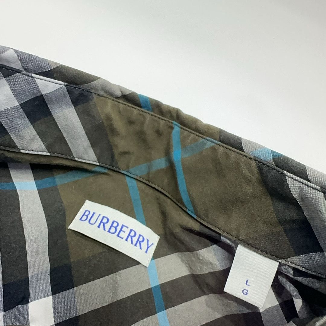 Burberry Burberry Check Cotton Button Up Shirt Size L Size US L / EU 52-54 / 3 - 4 Thumbnail