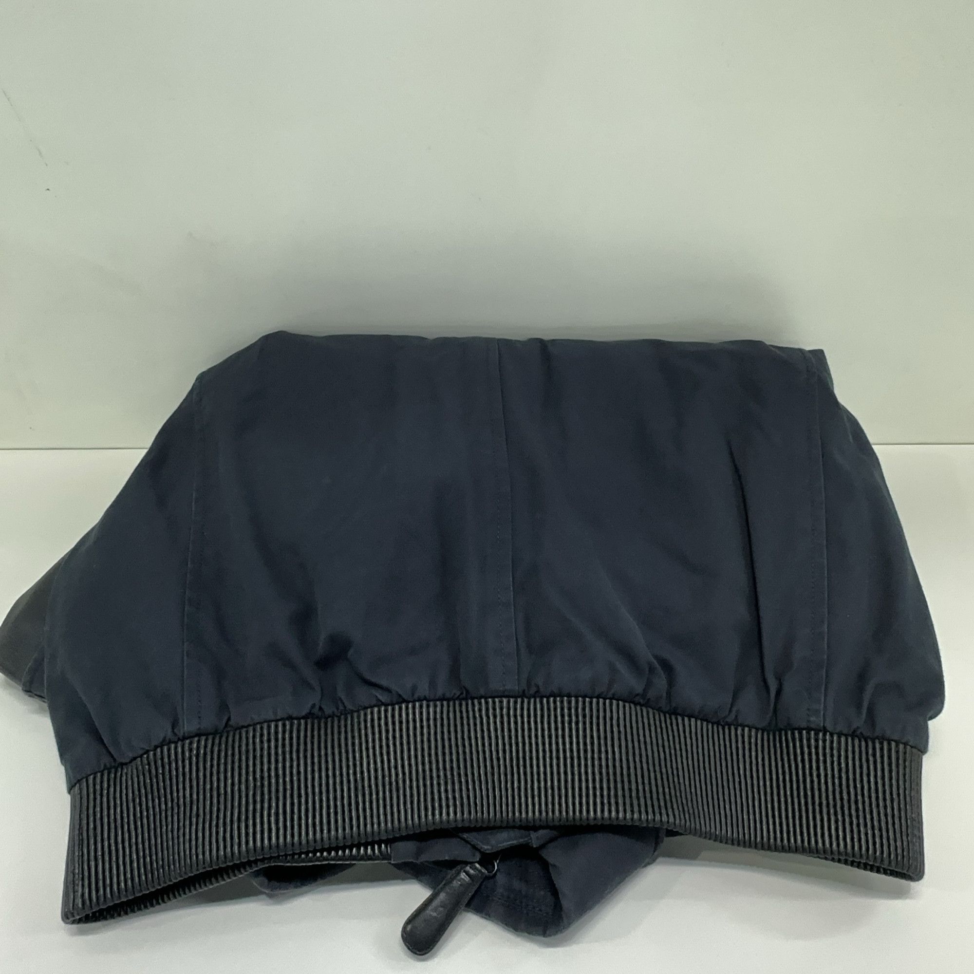 Burberry Burberry Leather Sleeve Bomber Jacket Size S Size US S / EU 44-46 / 1 - 11 Thumbnail