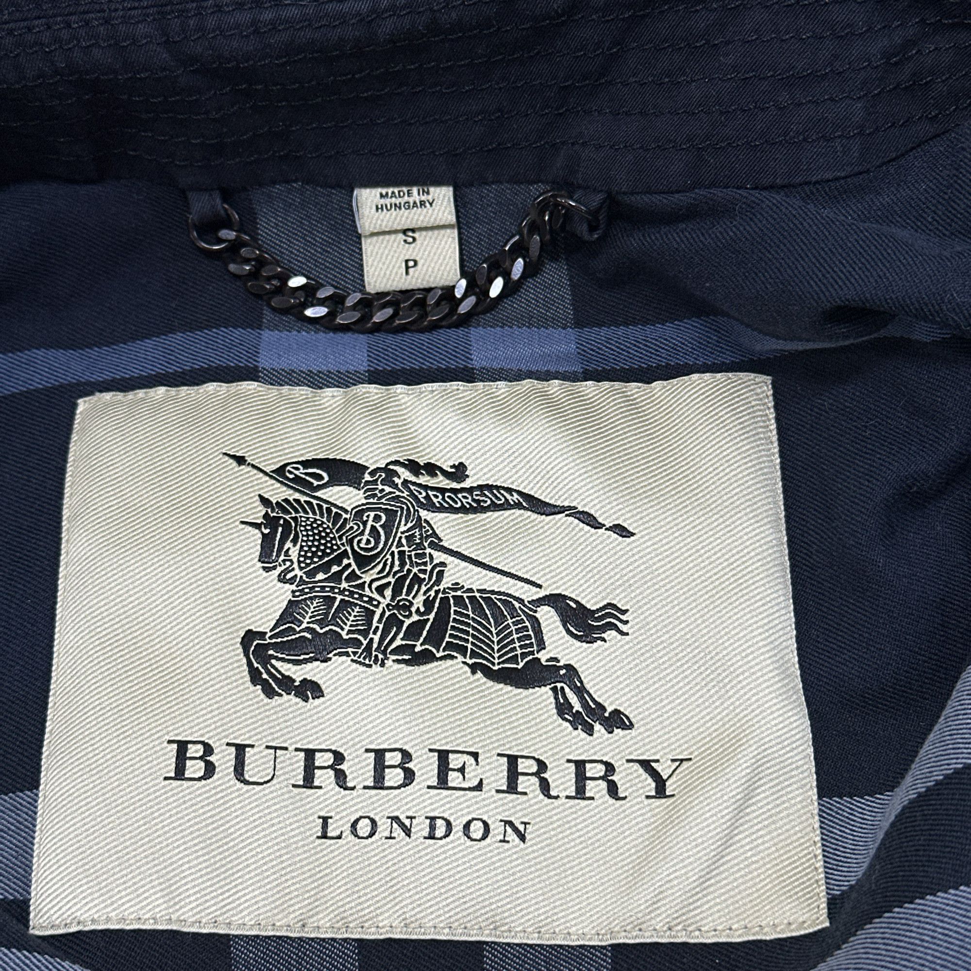 Burberry Burberry Leather Sleeve Bomber Jacket Size S Size US S / EU 44-46 / 1 - 3 Thumbnail