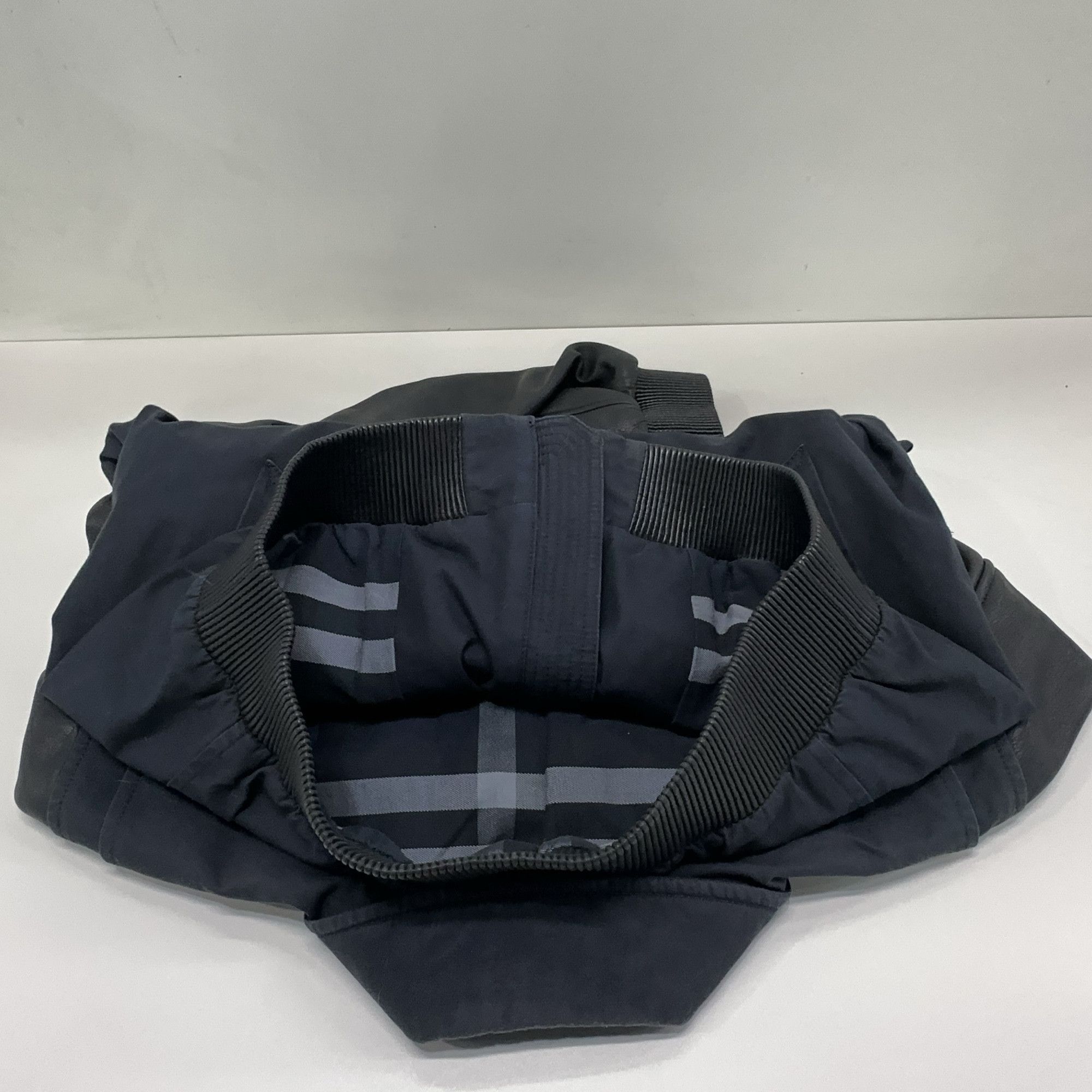 Burberry Burberry Leather Sleeve Bomber Jacket Size S Size US S / EU 44-46 / 1 - 8 Thumbnail