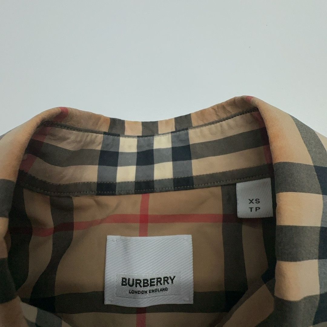 Burberry Burberry Vintage Check Cotton Shirt Size XS Size US XS / EU 42 / 0 - 3 Thumbnail