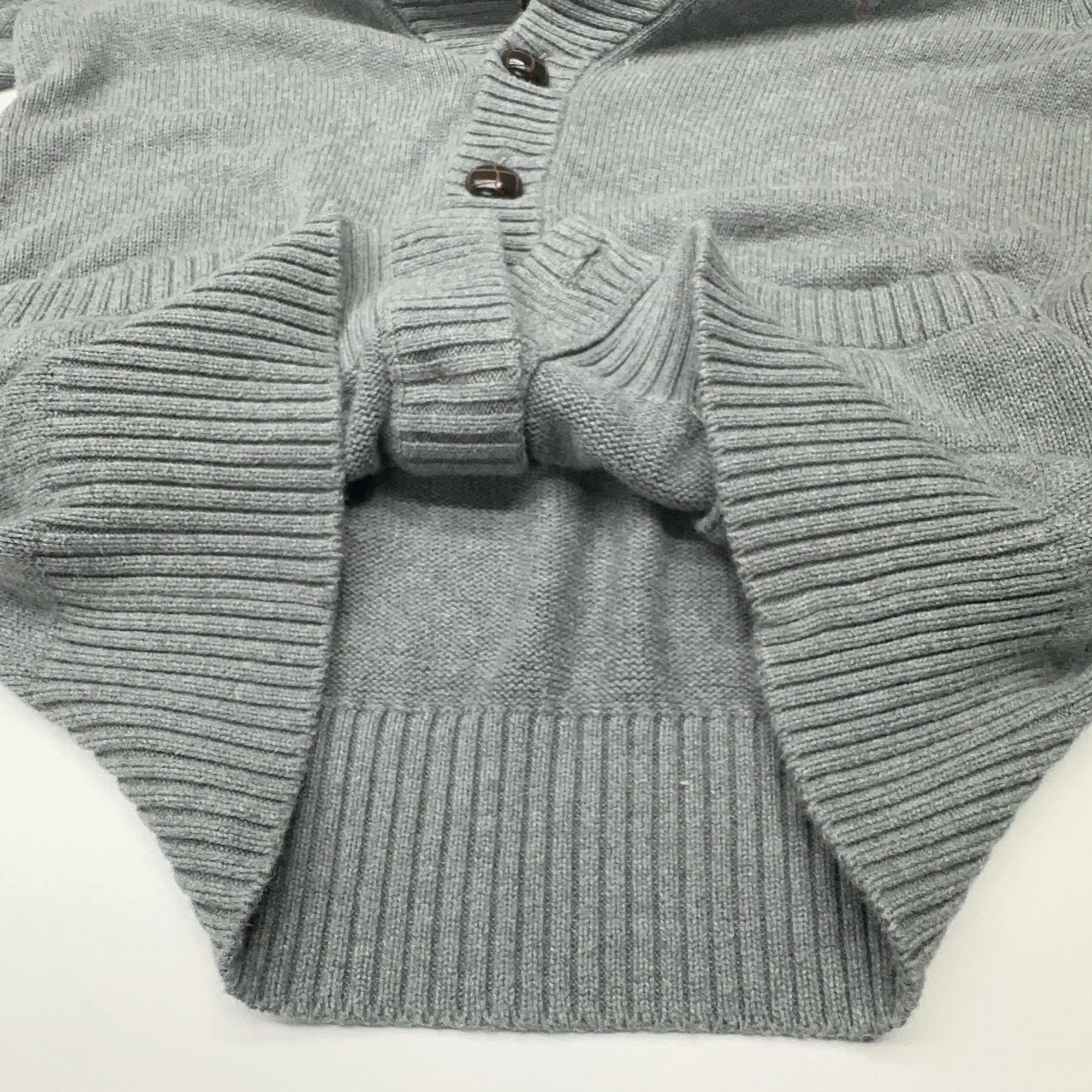 Burberry Burberry Gray Shawl Collar Cardigan Size M Size US M / EU 48-50 / 2 - 8 Thumbnail