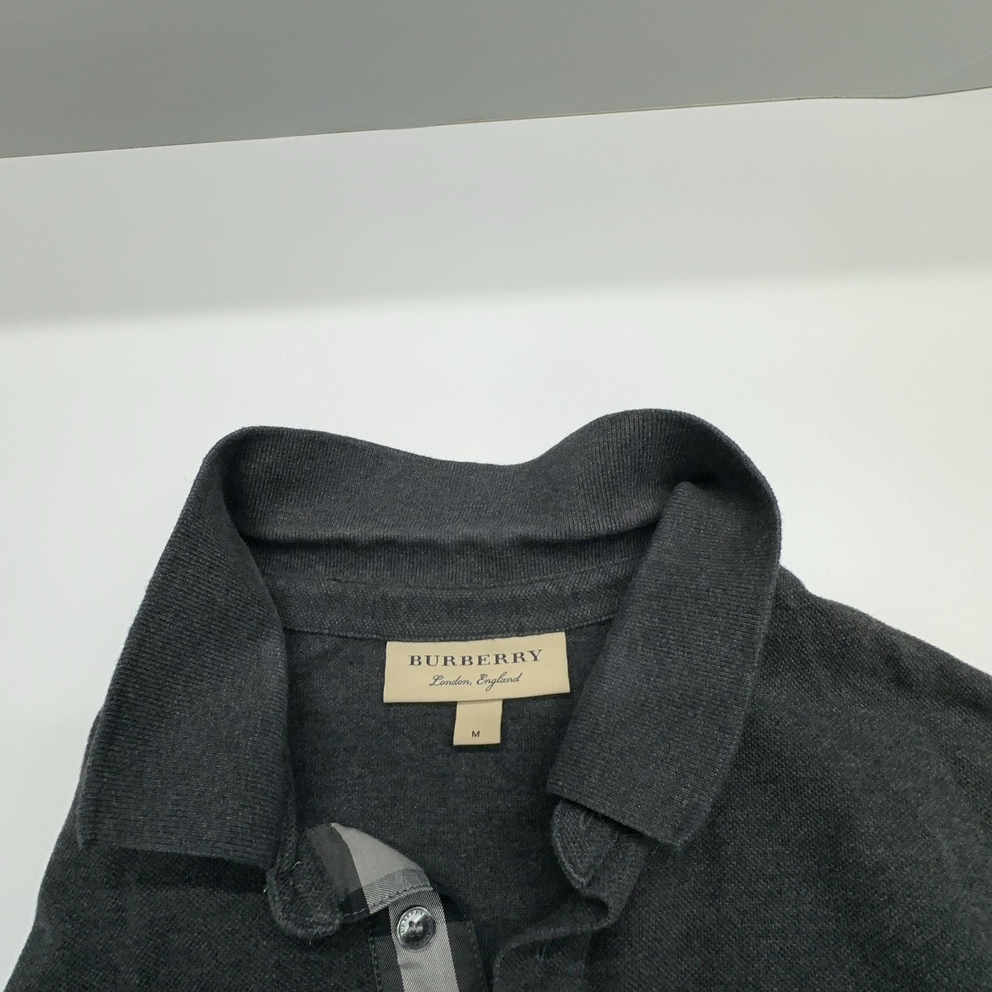 Burberry Burberry Logo Embroidered Polo Shirt Size M Size US M / EU 48-50 / 2 - 5 Thumbnail