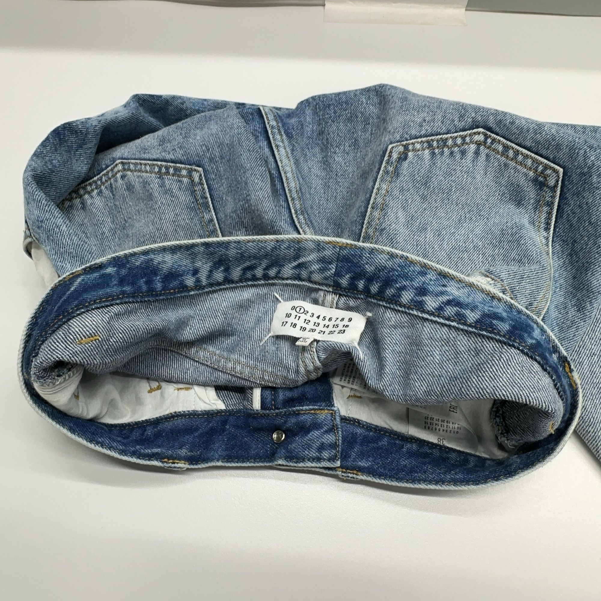 Maison Margiela Maison Margiela Blue Denim Jeans Size 38 Size 27" / US 4 / IT 40 - 5 Thumbnail