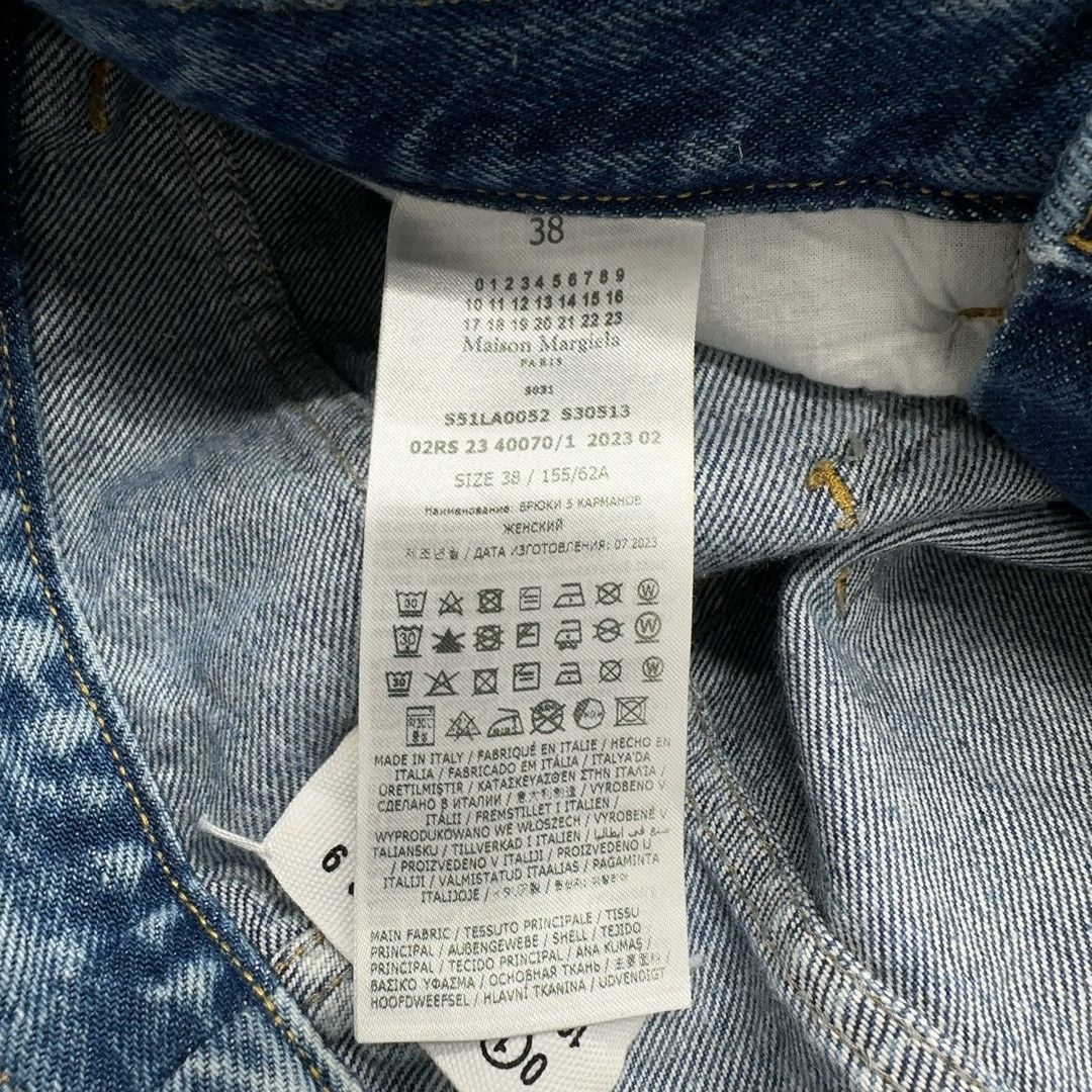 Maison Margiela Maison Margiela Blue Denim Jeans Size 38 Size 27" / US 4 / IT 40 - 4 Thumbnail