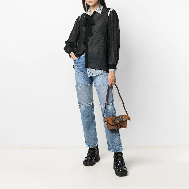 Maison Margiela Maison Margiela Patchwork Denim Jeans Size 36 Size 26" / US 2 / IT 38 - 13 Thumbnail