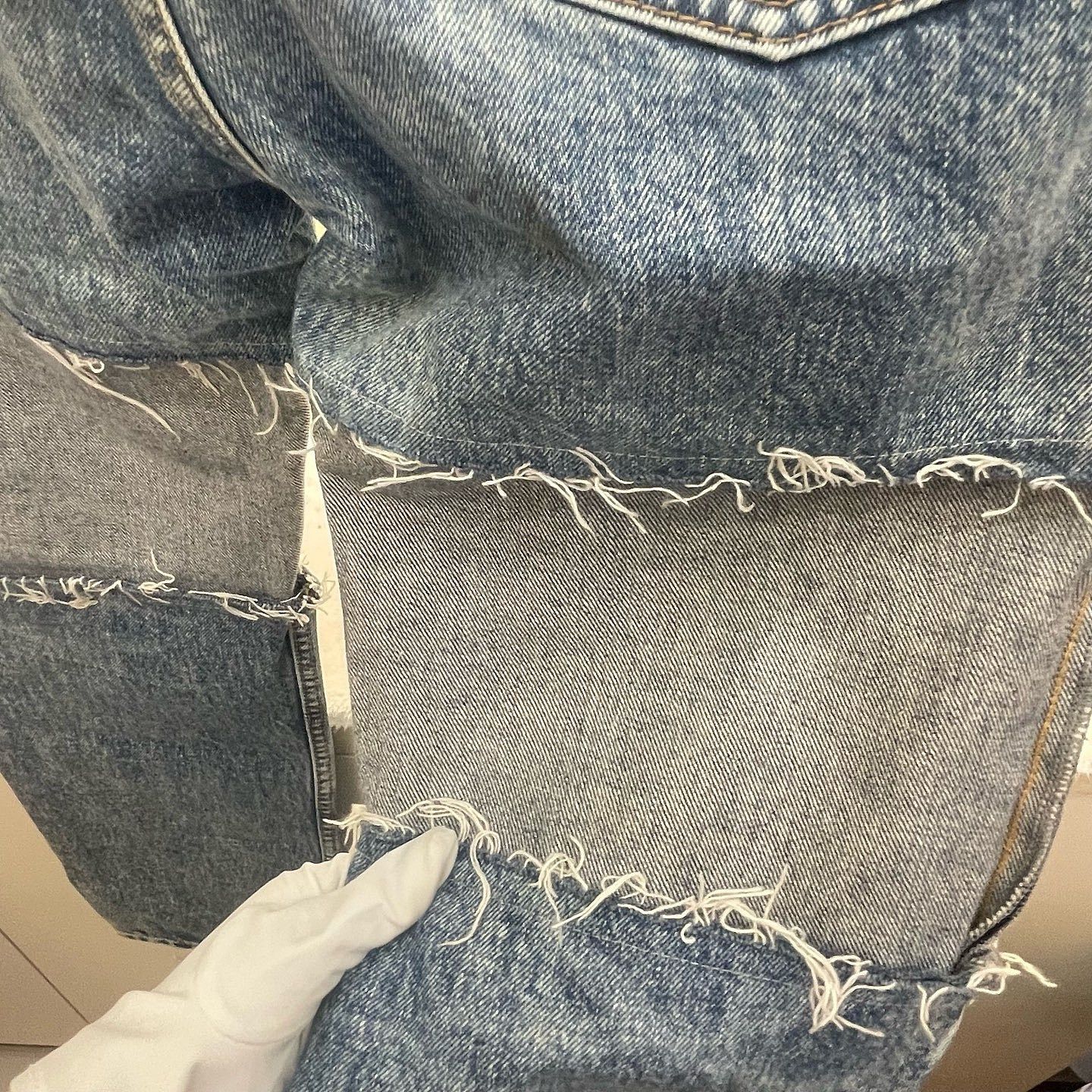 Maison Margiela Maison Margiela Patchwork Denim Jeans Size 36 Size 26" / US 2 / IT 38 - 7 Thumbnail