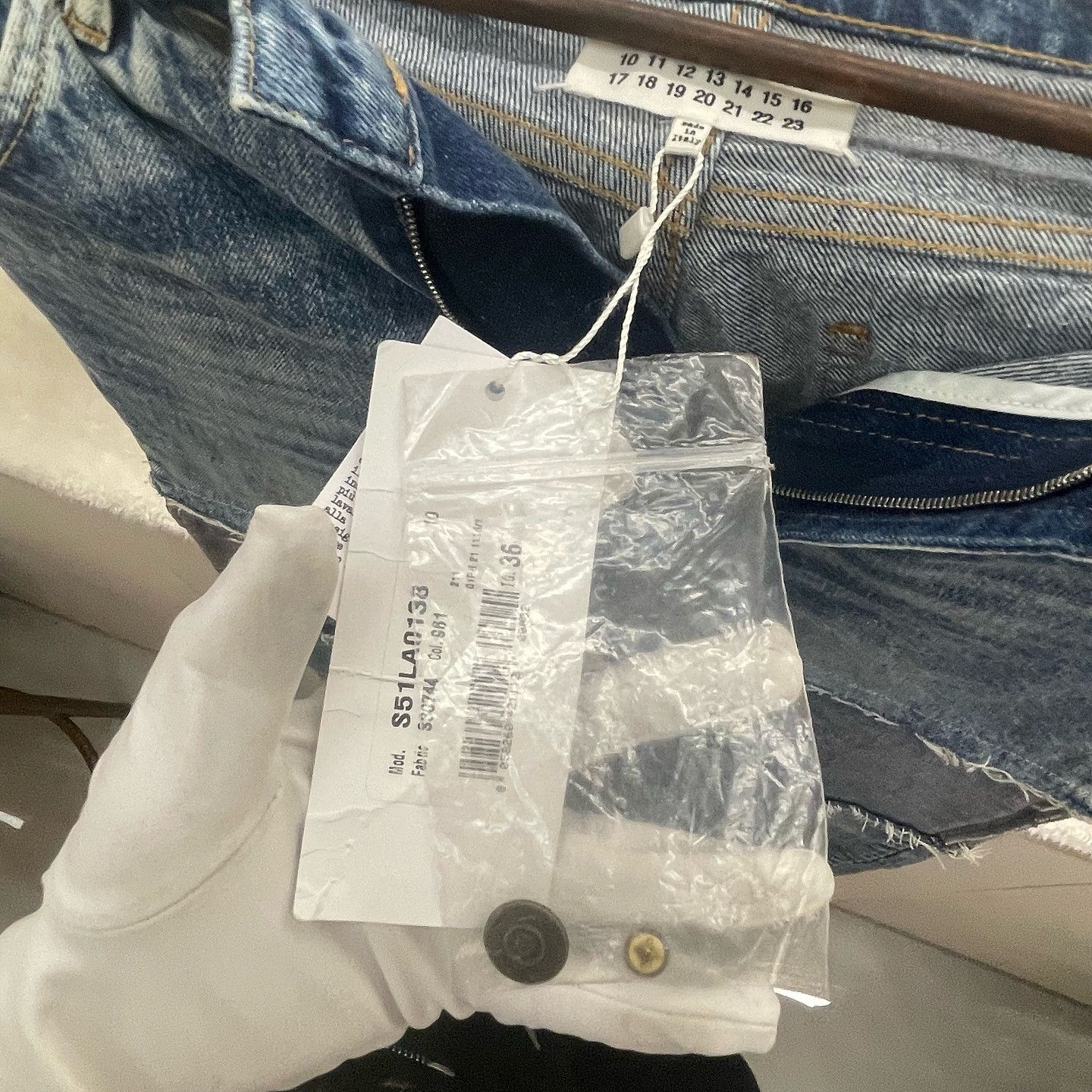 Maison Margiela Maison Margiela Patchwork Denim Jeans Size 36 Size 26" / US 2 / IT 38 - 5 Thumbnail