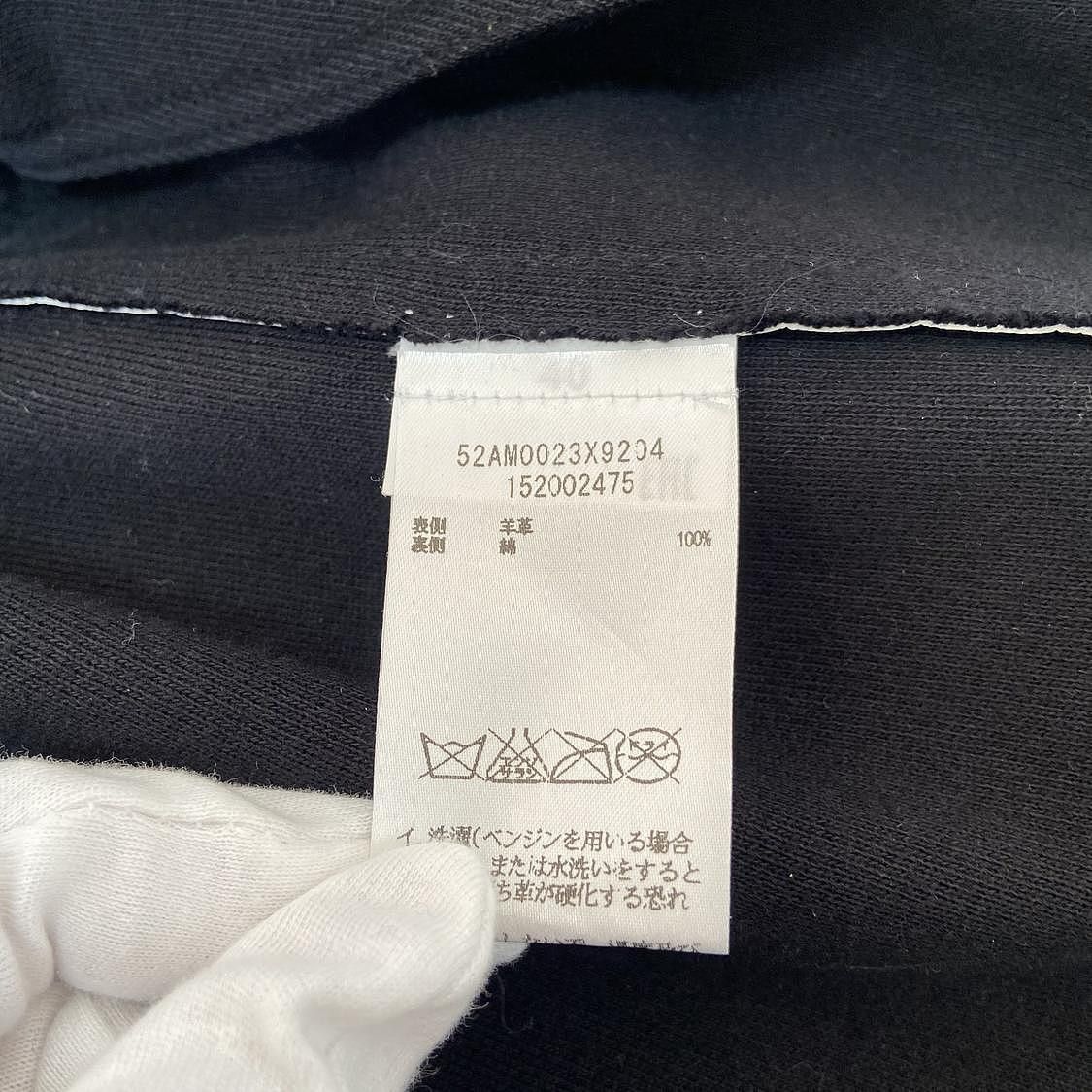 MM6 MM6 Maison Margiela Leather Biker Jacket Size 40 Size S / US 4 / IT 40 - 4 Thumbnail