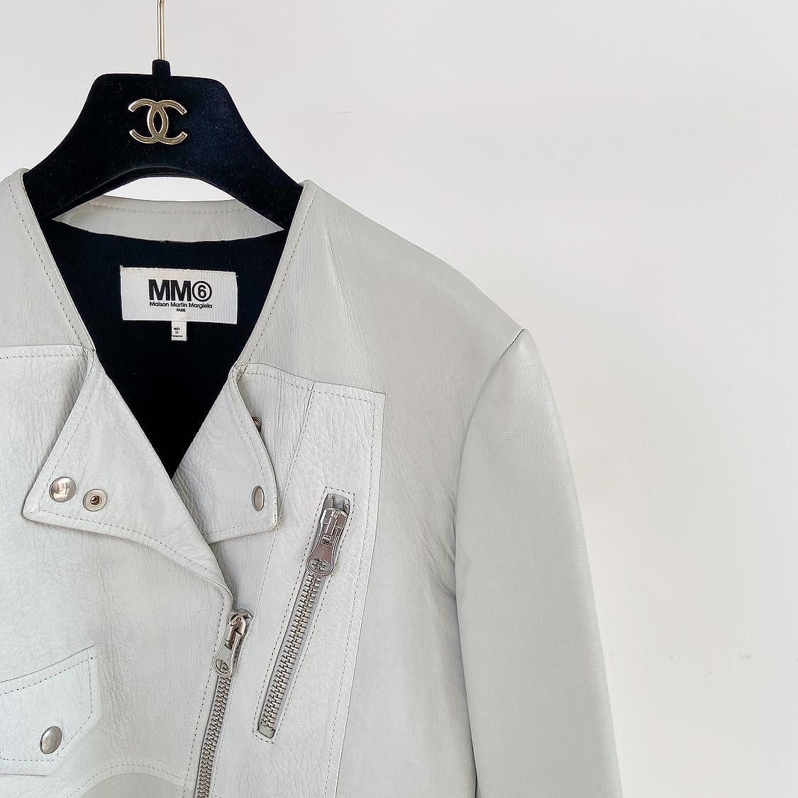 MM6 MM6 Maison Margiela Leather Biker Jacket Size 40 Size S / US 4 / IT 40 - 5 Thumbnail