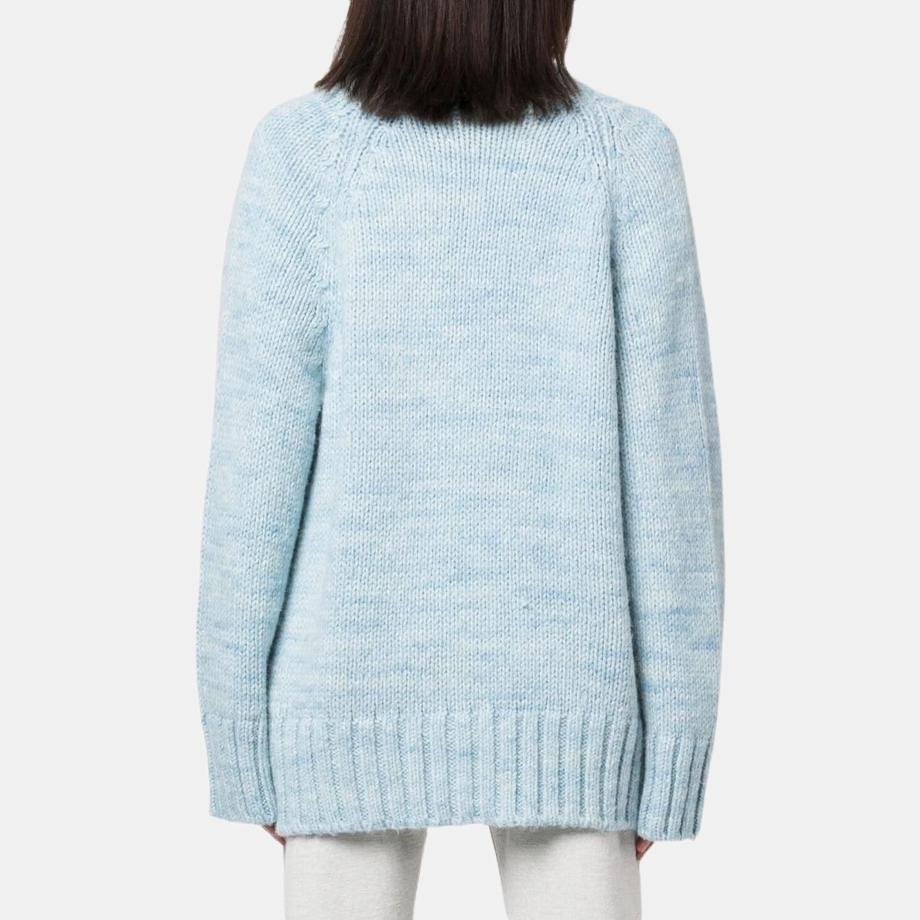 Maison Margiela Maison Margiela Blue Wool-Blend Cardigan Size L Size L / US 10 / IT 46 - 10 Thumbnail