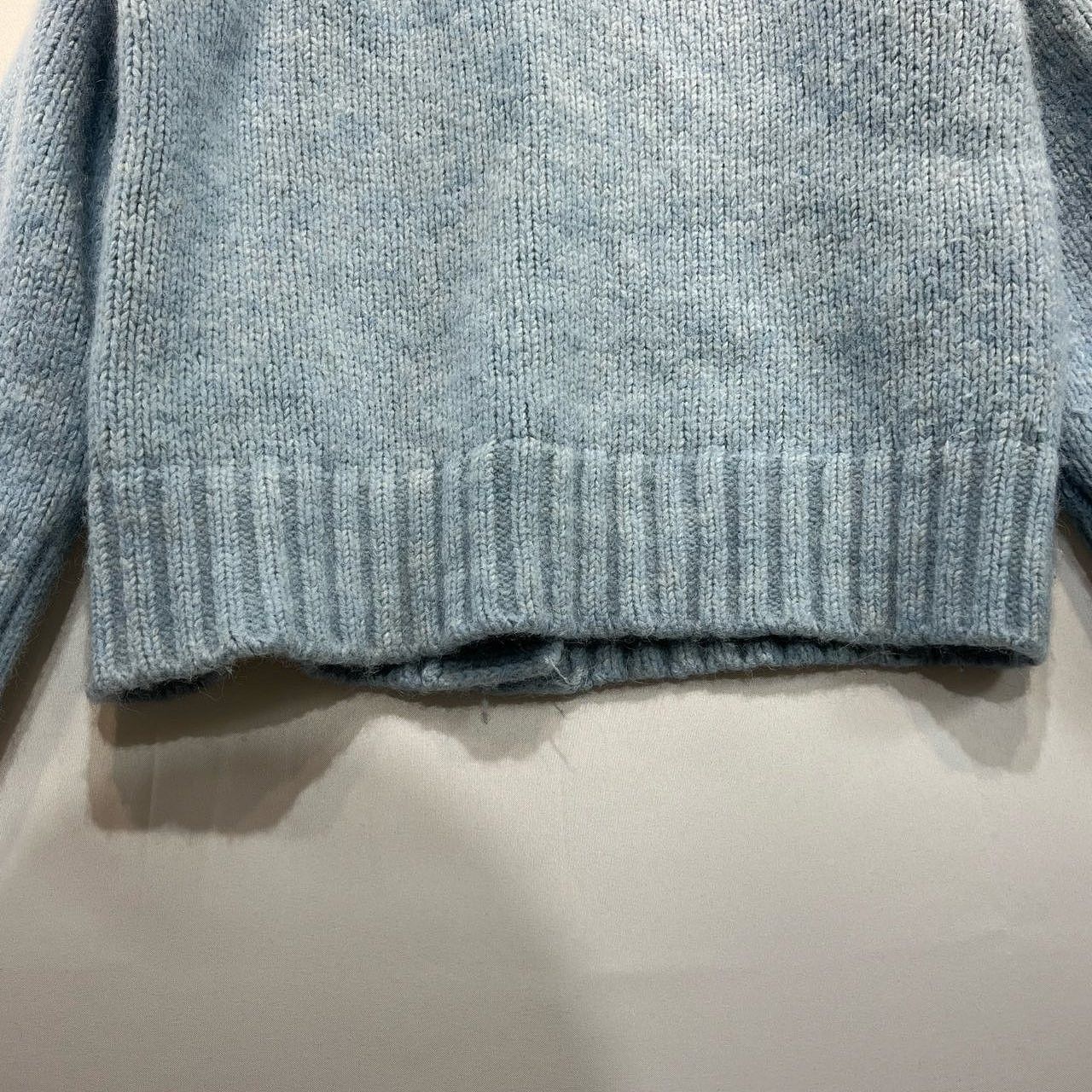 Maison Margiela Maison Margiela Blue Wool-Blend Cardigan Size L Size L / US 10 / IT 46 - 7 Thumbnail