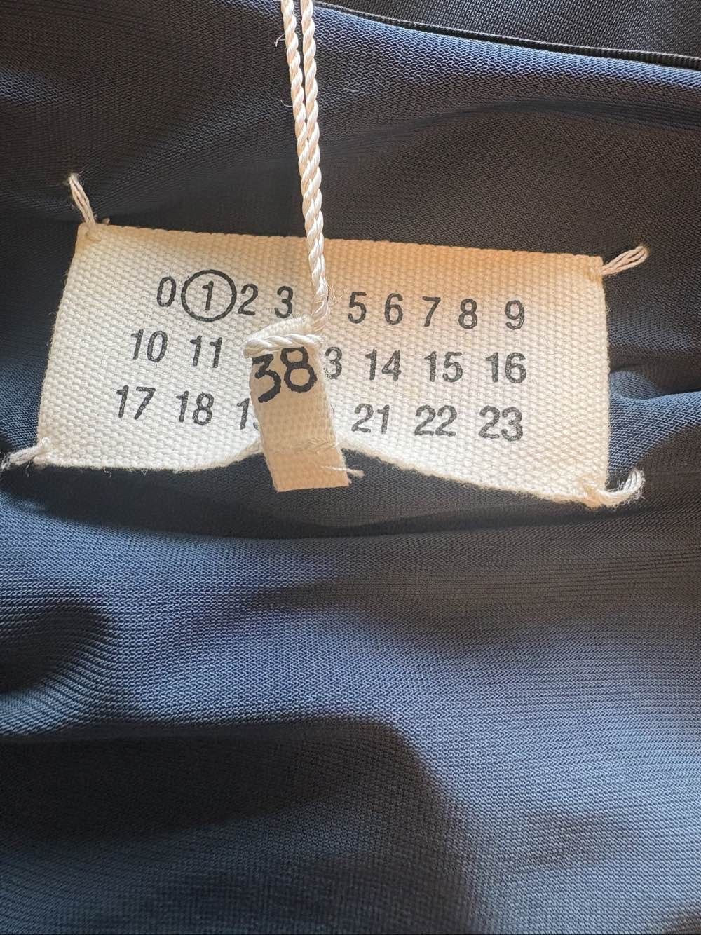 Maison Margiela Maison Margiela Navy Zip Detail Midi Dress Size 38 Size XS / US 0-2 / IT 36-38 - 5 Thumbnail