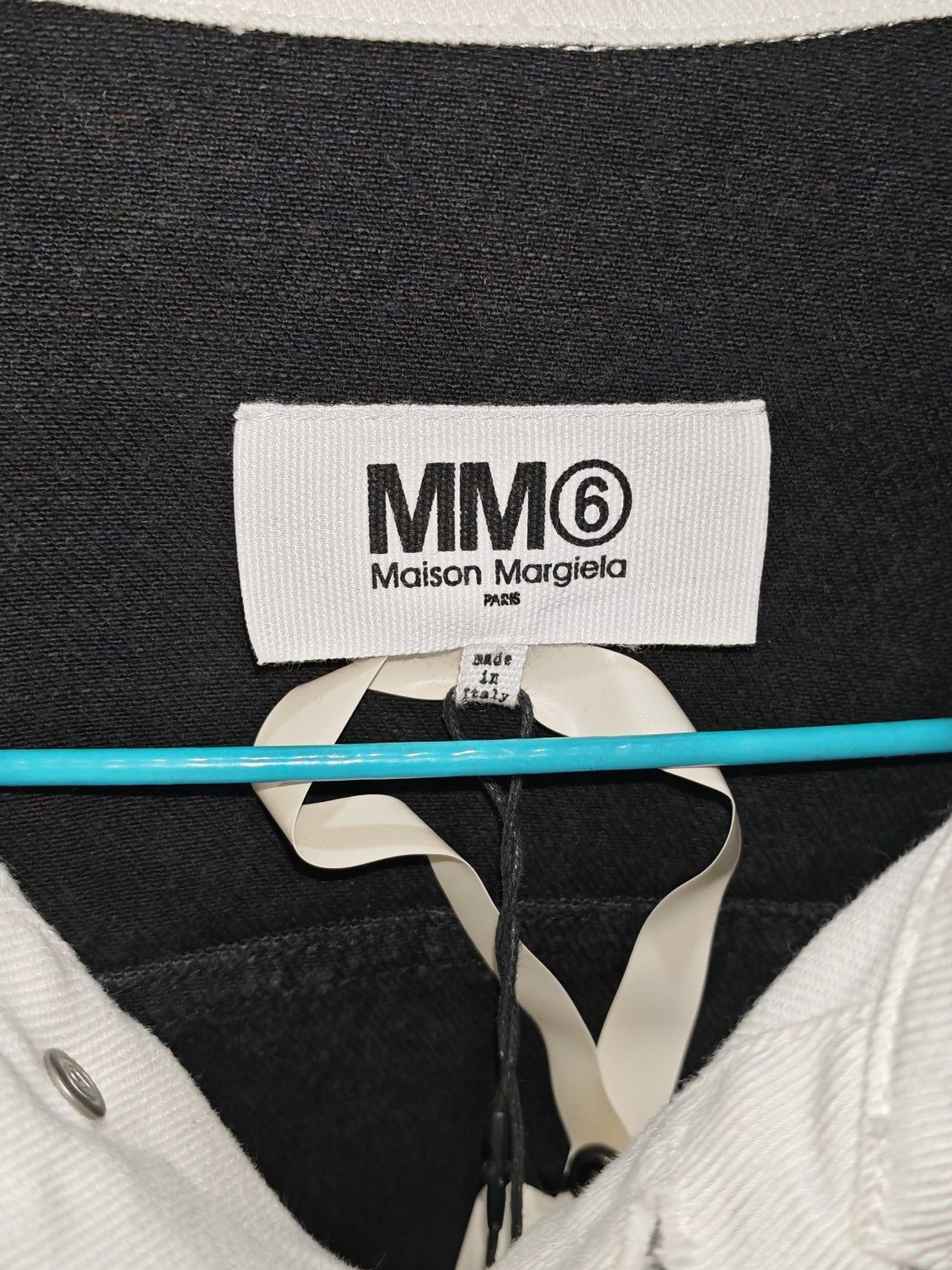 MM6 MM6 Maison Margiela Color Block Denim Jacket Size 38 Size XS / US 0-2 / IT 36-38 - 3 Thumbnail