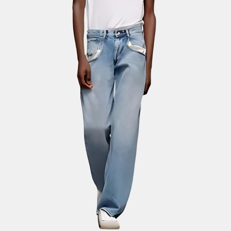 Maison Margiela Maison Margiela Wide Leg Jeans Size 38 Size 26" / US 2 / IT 38 - 13 Thumbnail