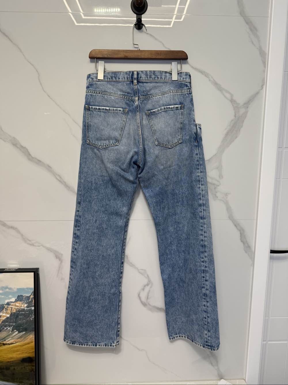 Maison Margiela Maison Margiela Wide Leg Jeans Size 38 Size 26" / US 2 / IT 38 - 2 Thumbnail