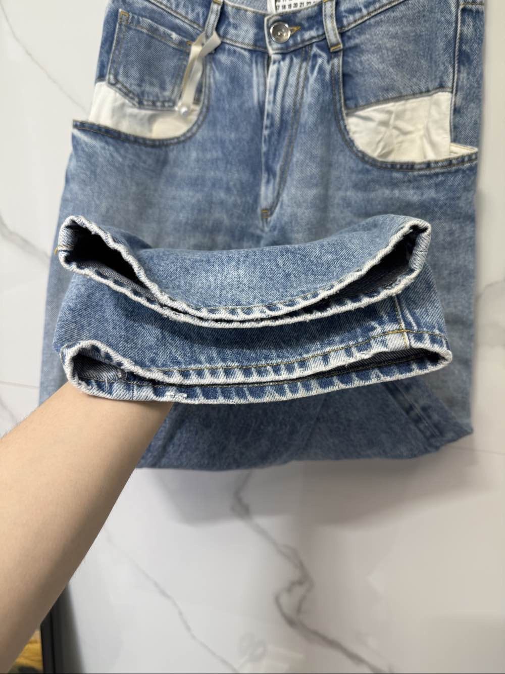 Maison Margiela Maison Margiela Wide Leg Jeans Size 38 Size 26" / US 2 / IT 38 - 5 Thumbnail