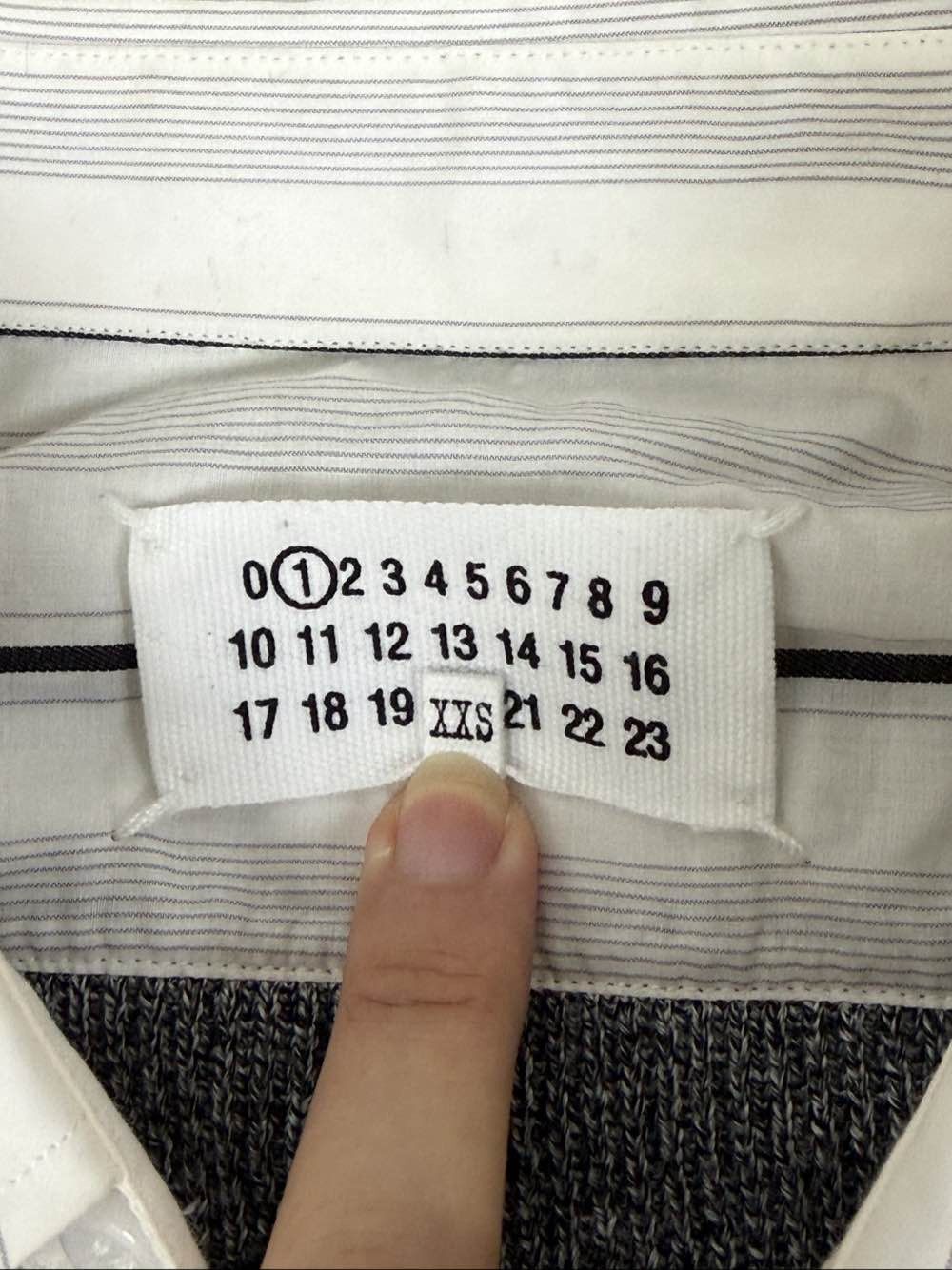 Maison Margiela Maison Margiela Striped Hybrid Shirt Dress XXS Size XXS / US 00 / IT 34 - 3 Thumbnail