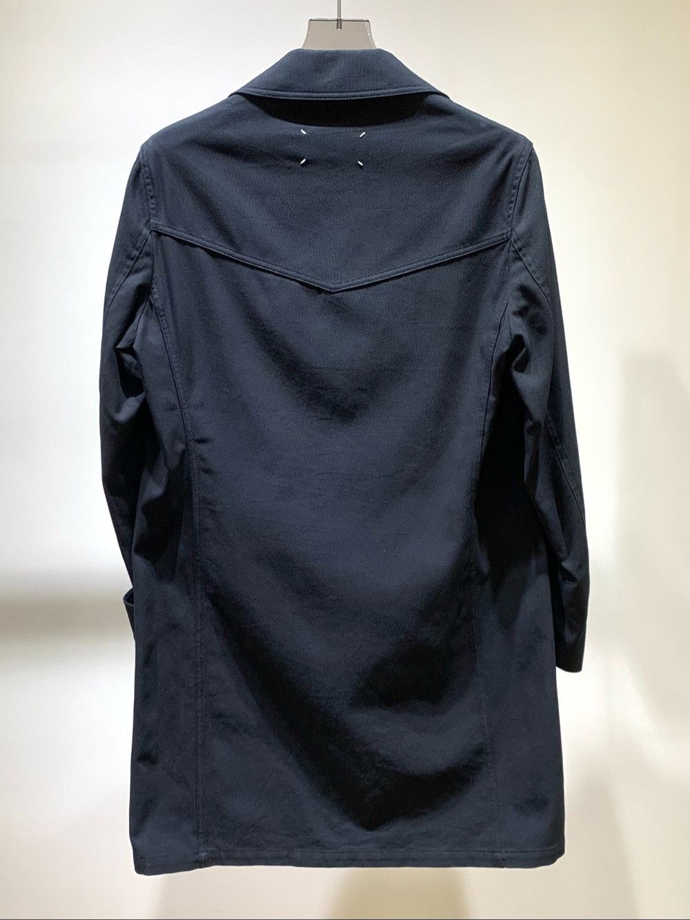 Maison Margiela Maison Margiela Navy Mac Coat Size 46 Size US S / EU 44-46 / 1 - 2 Thumbnail