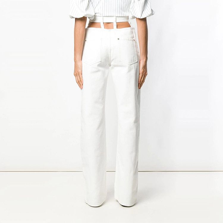 Maison Margiela Maison Margiela White Jeans Size 40 Size 27" / US 4 / IT 40 - 8 Thumbnail