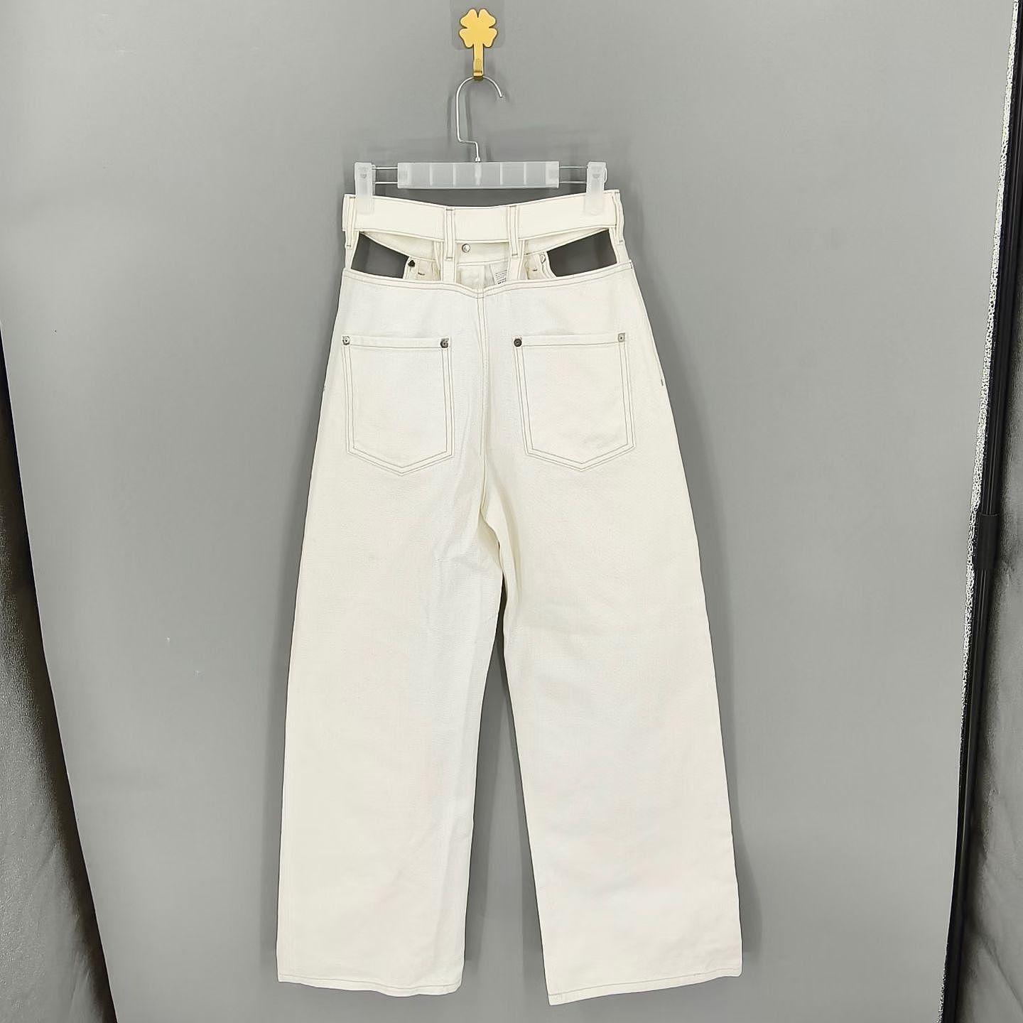 Maison Margiela Maison Margiela White Jeans Size 40 Size 27" / US 4 / IT 40 - 2 Thumbnail