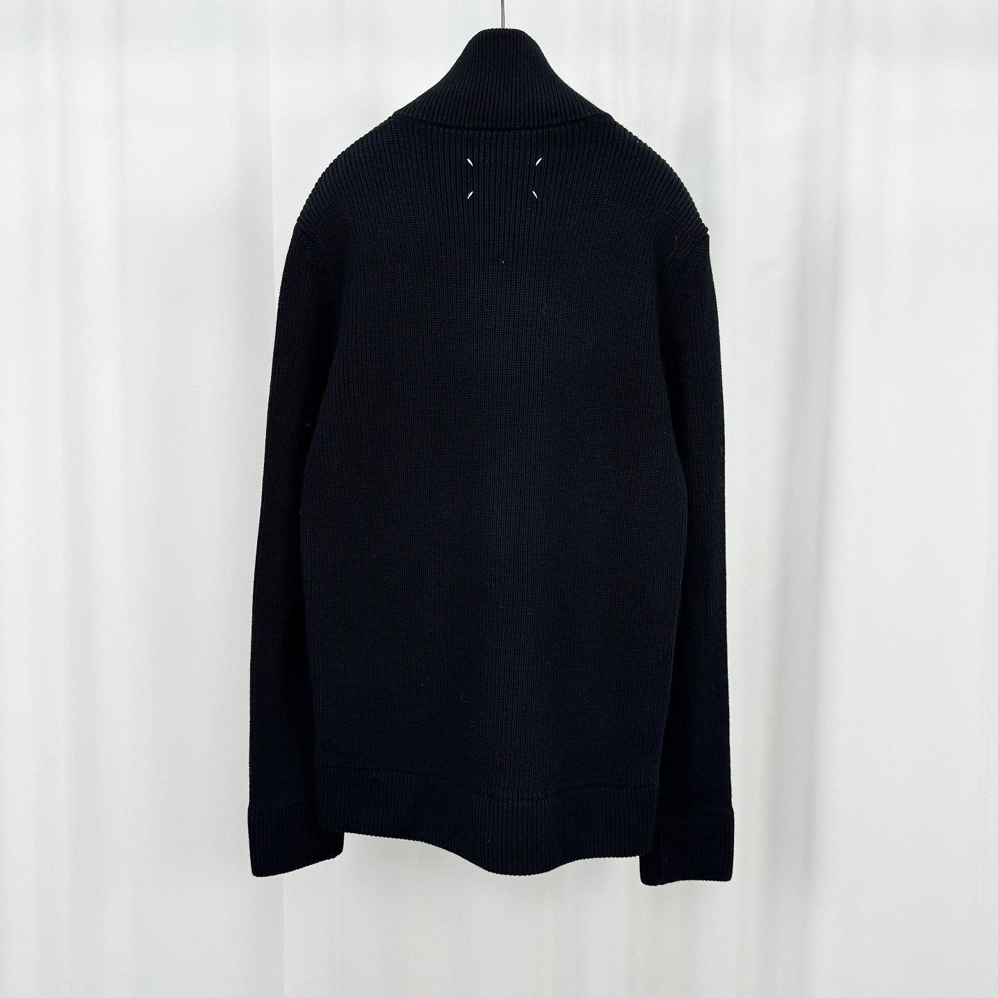 Maison Margiela Maison Margiela Ribbed Zip-Up Sweater Size S Size US S / EU 44-46 / 1 - 2 Thumbnail