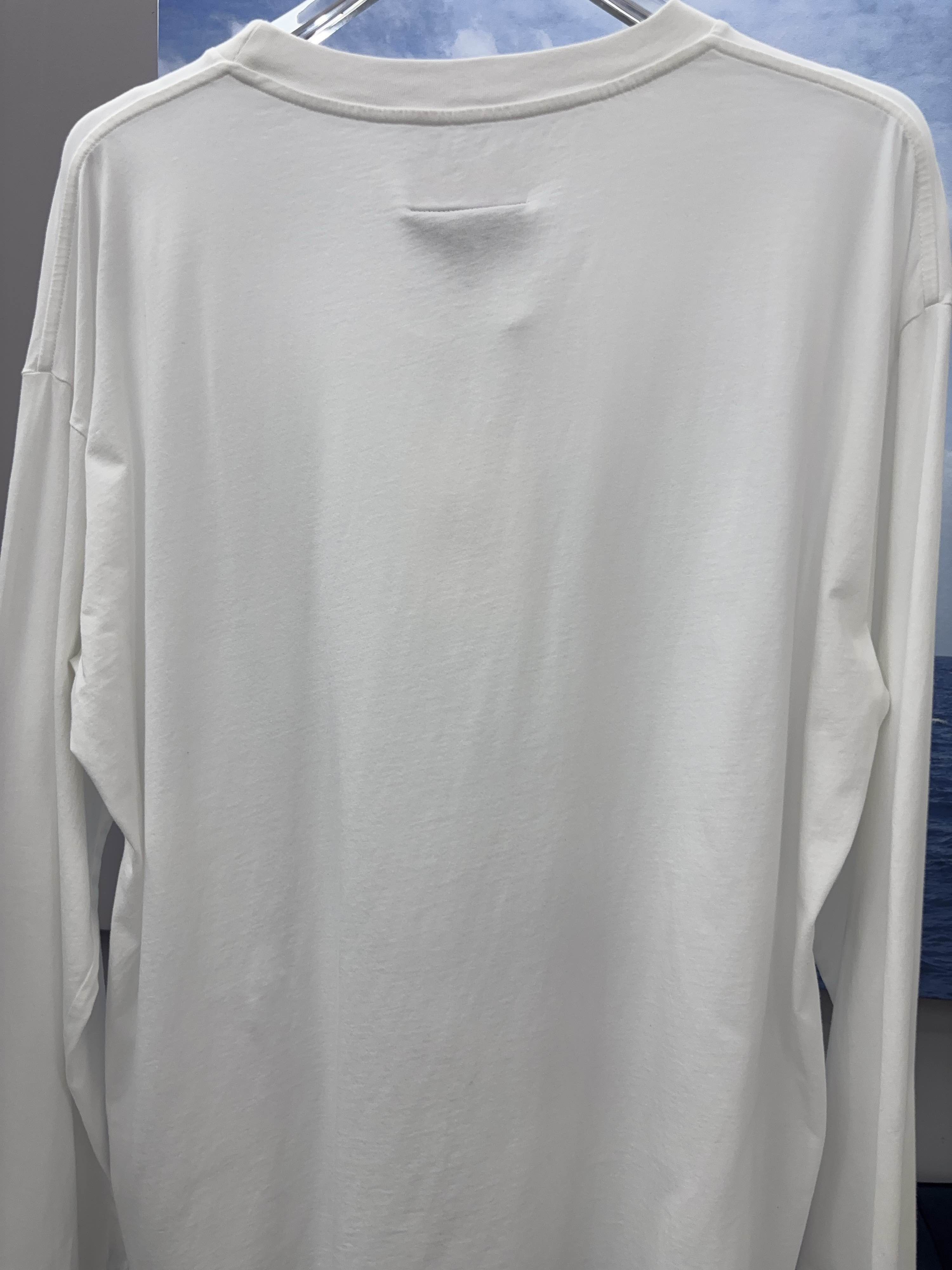 MM6 MM6 Maison Margiela Logo Print Long Sleeve T-Shirt US L Size US L / EU 52-54 / 3 - 8 Thumbnail
