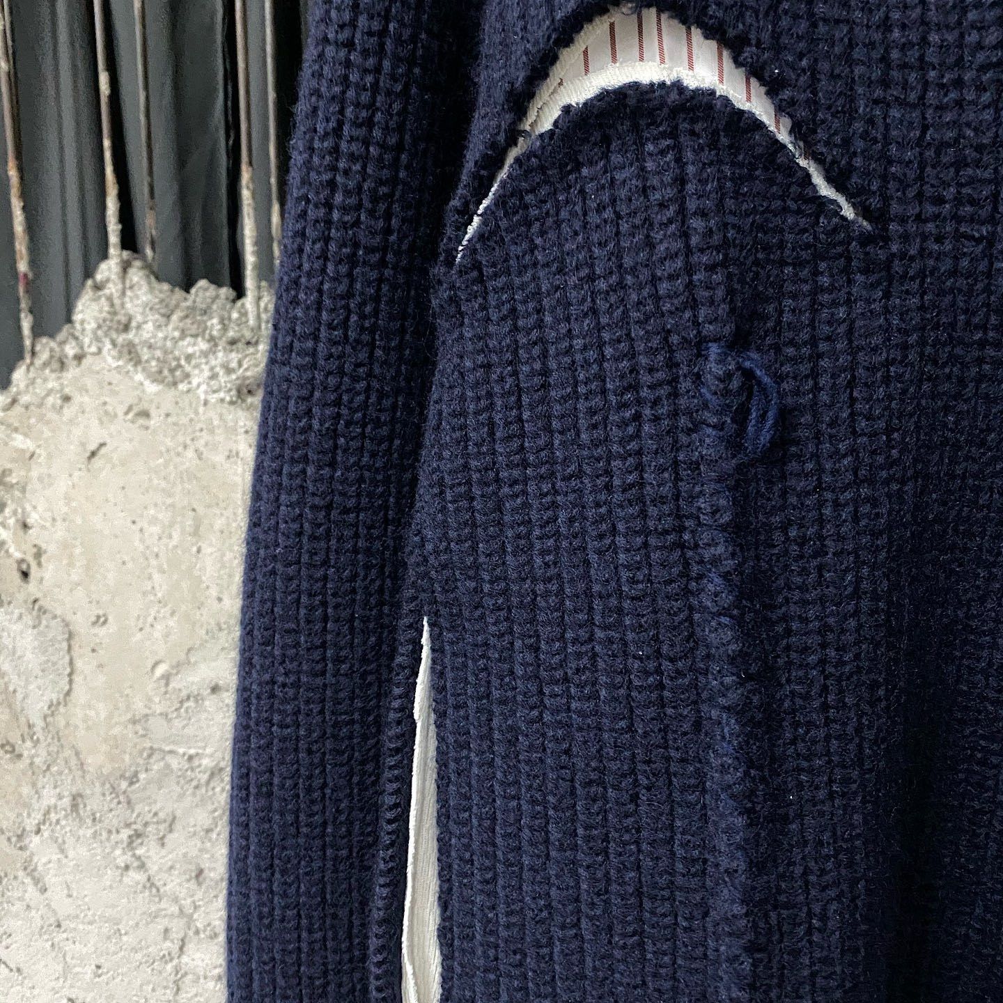 Maison Margiela Maison Margiela Layered Stripe Sweater Size S Size US S / EU 44-46 / 1 - 8 Thumbnail