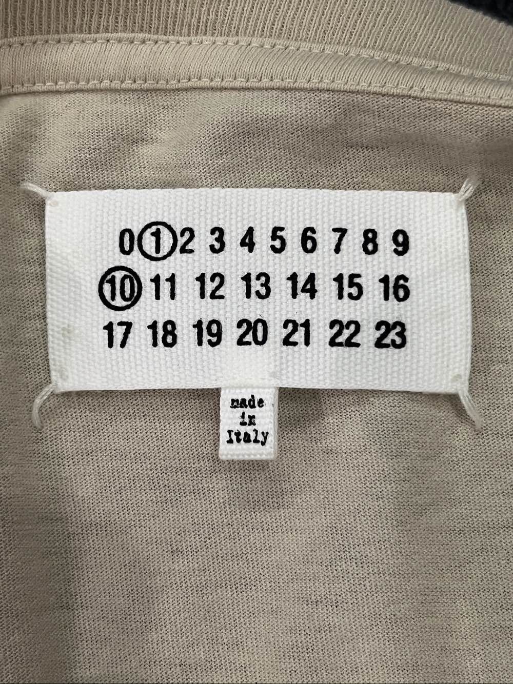 Maison Margiela Maison Margiela Numeric Graphic T-Shirt Size XL Size XL / US 12-14 / IT 48-50 - 3 Thumbnail