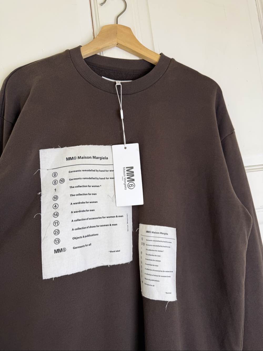MM6 MM6 Maison Margiela Numerical Patch Sweatshirt Size XS Size XS / US 0-2 / IT 36-38 - 5 Thumbnail