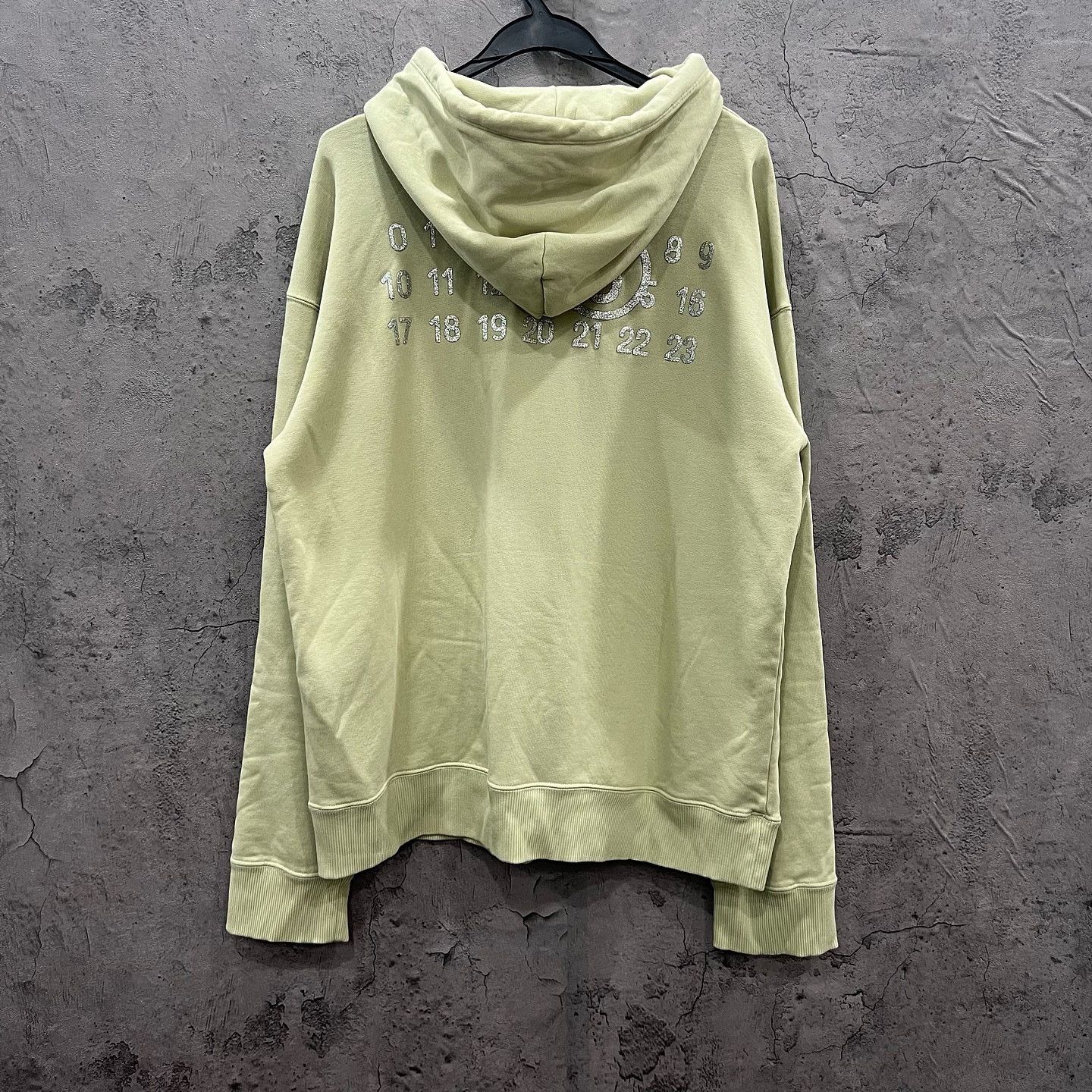 MM6 MM6 Maison Margiela Green Logo Hoodie Size M Size M / US 6-8 / IT 42-44 - 2 Thumbnail