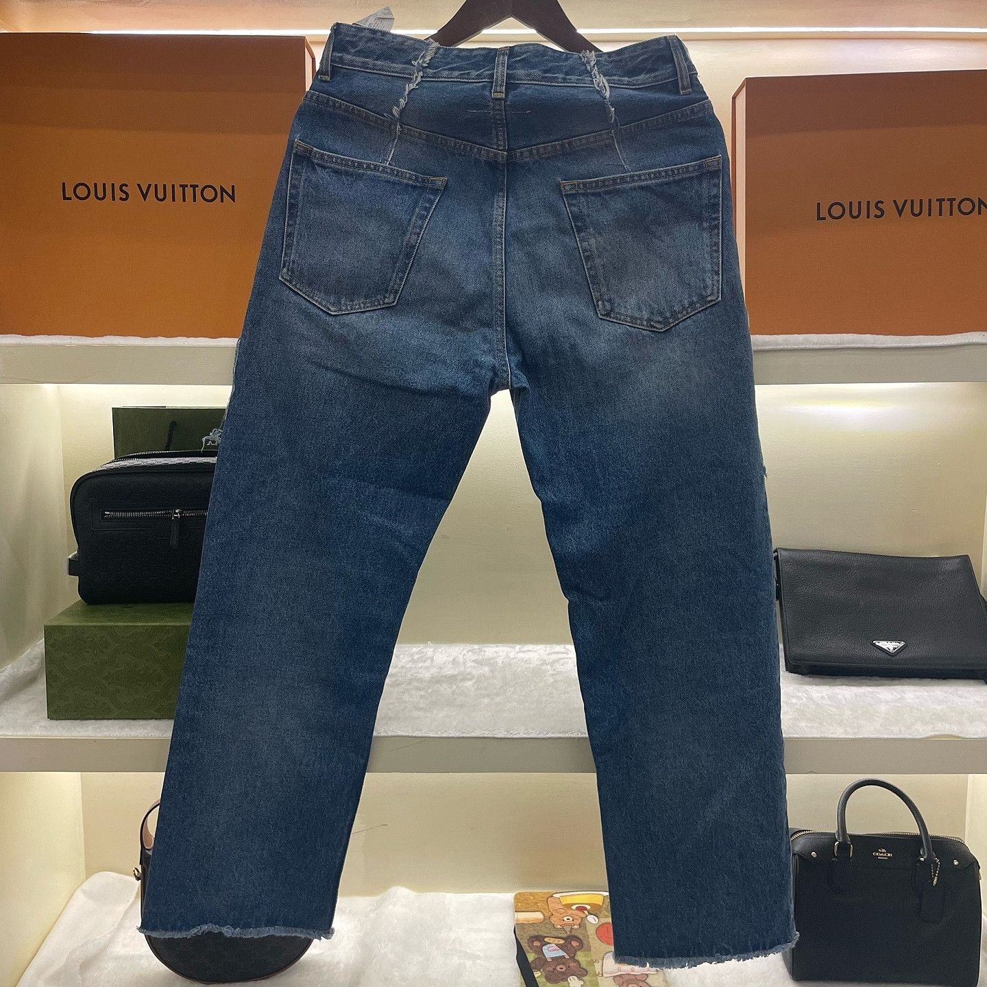 MM6 MM6 Maison Margiela Distressed Denim Jeans Size 38 Size 26" / US 2 / IT 38 - 2 Thumbnail