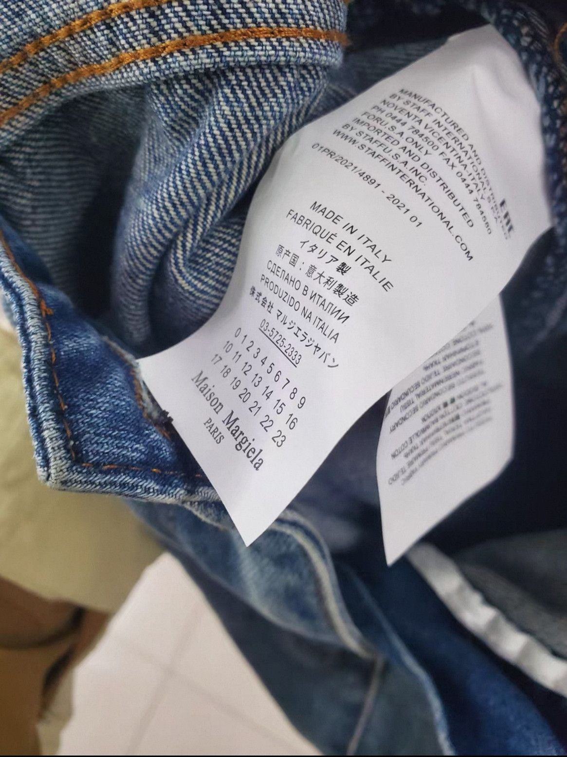 Maison Margiela Maison Margiela Distressed Denim Jeans Size 32 Size US 32 / EU 48 - 4 Thumbnail