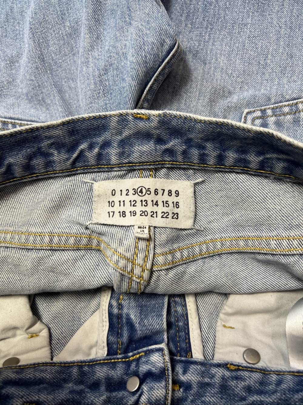 Maison Margiela Maison Margiela Blue Denim Jeans Size 36 Size 25" / US 0 / IT 36 - 3 Thumbnail