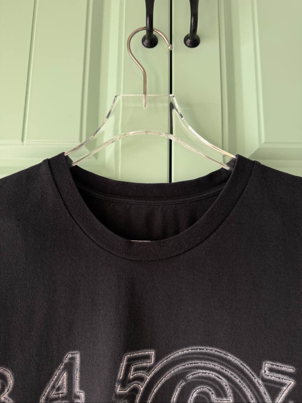 MM6 MM6 Maison Margiela Logo Graphic T-Shirt XS Size XS / US 0-2 / IT 36-38 - 7 Thumbnail