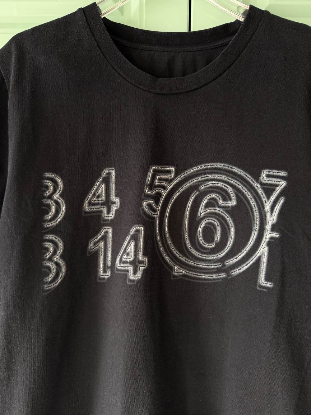 MM6 MM6 Maison Margiela Logo Graphic T-Shirt XS Size XS / US 0-2 / IT 36-38 - 5 Thumbnail