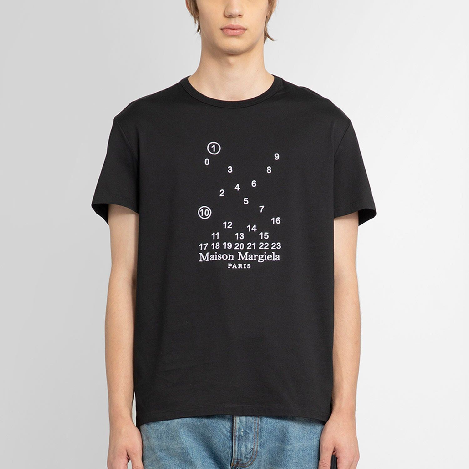 Maison Margiela Maison Margiela Number Logo T-Shirt Size M Size US M / EU 48-50 / 2 - 7 Thumbnail