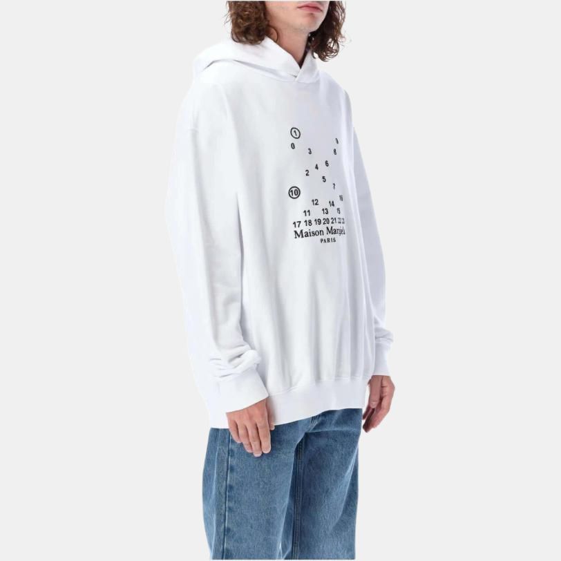 Maison Margiela Maison Margiela Numeric Logo Hoodie Size L Size US L / EU 52-54 / 3 - 10 Thumbnail