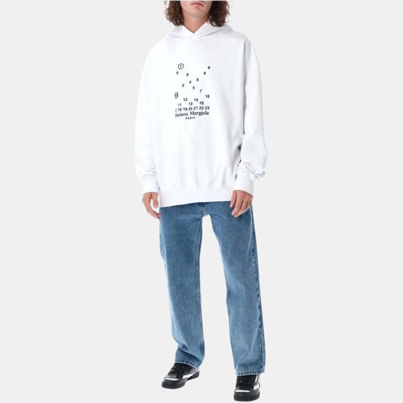 Maison Margiela Maison Margiela Numeric Logo Hoodie Size L Size US L / EU 52-54 / 3 - 12 Thumbnail