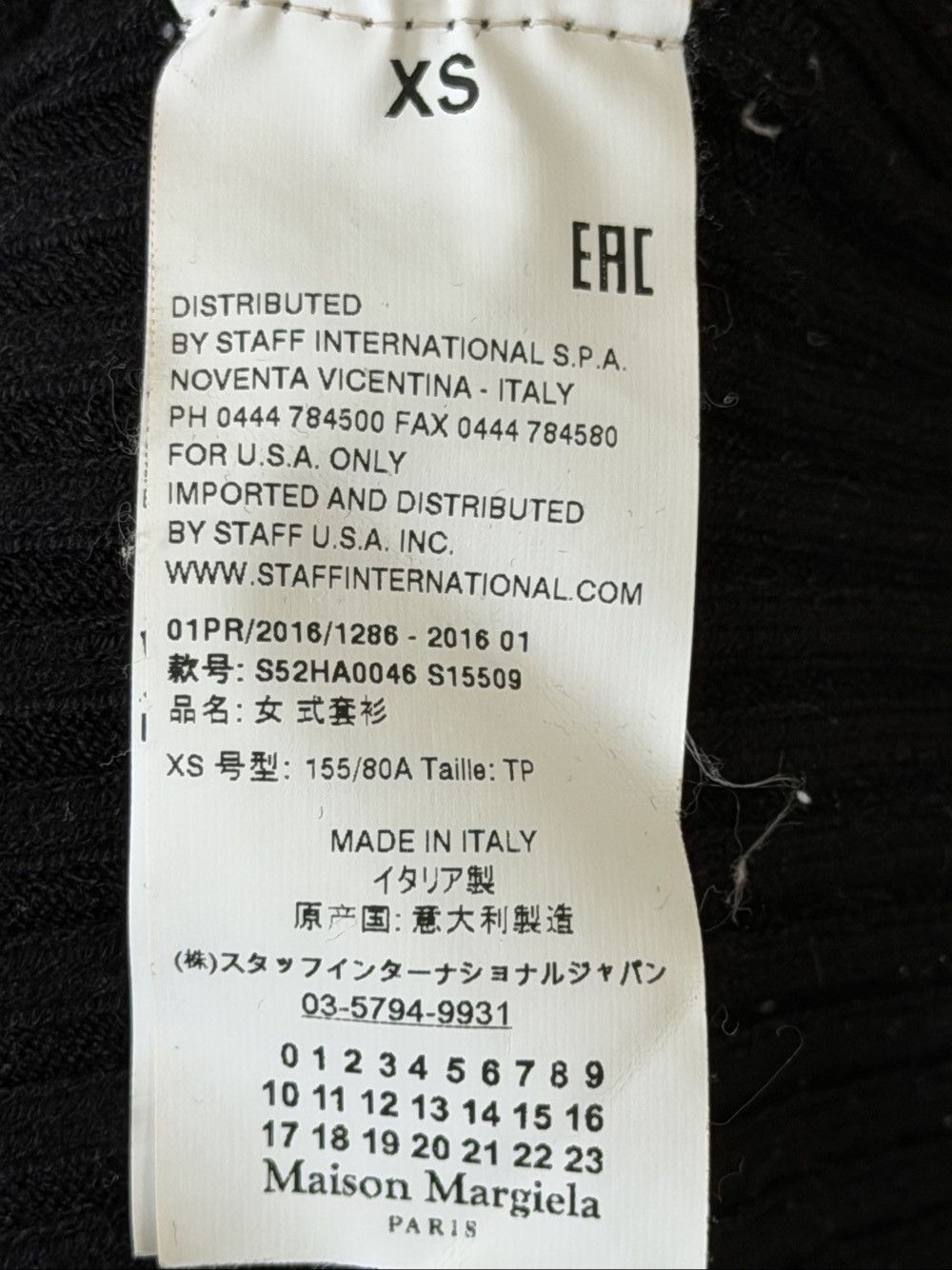 MM6 MM6 Maison Margiela Ribbed Knit Sweater Size XS Size XS / US 0-2 / IT 36-38 - 4 Thumbnail