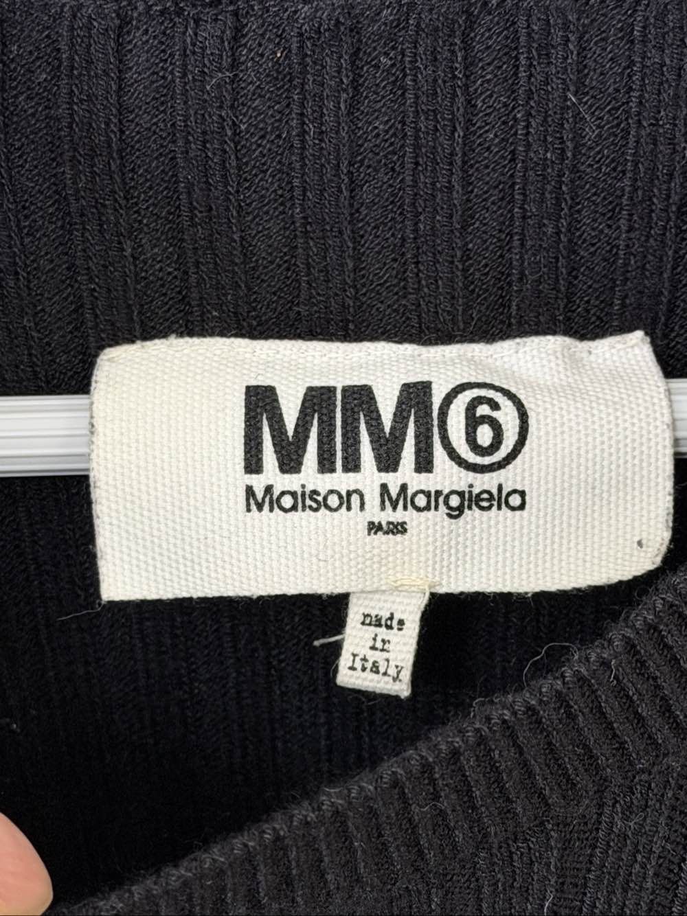 MM6 MM6 Maison Margiela Ribbed Knit Sweater Size XS Size XS / US 0-2 / IT 36-38 - 3 Thumbnail