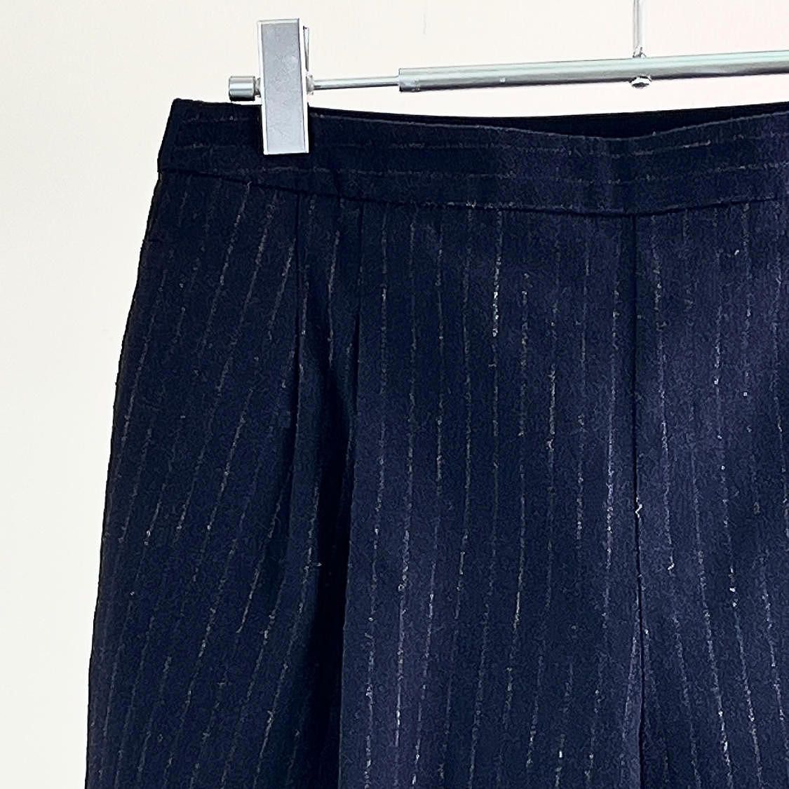 Maison Margiela Maison Margiela Pinstripe Casual Pants Size 42 Size US 26 / EU 42 - 5 Thumbnail