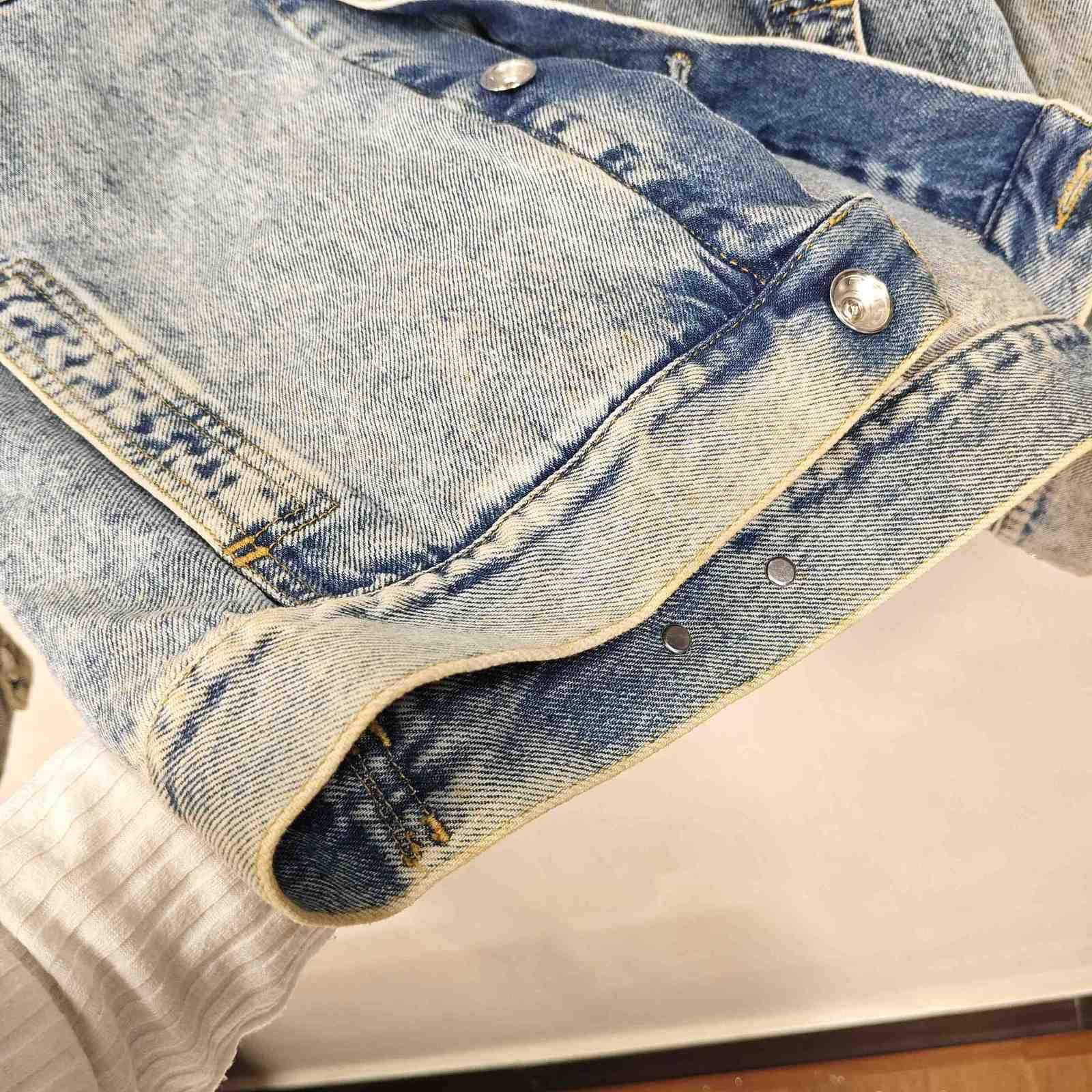 Maison Margiela Maison Margiela Acid Wash Denim Jacket Size XS Size XS / US 0-2 / IT 36-38 - 9 Thumbnail
