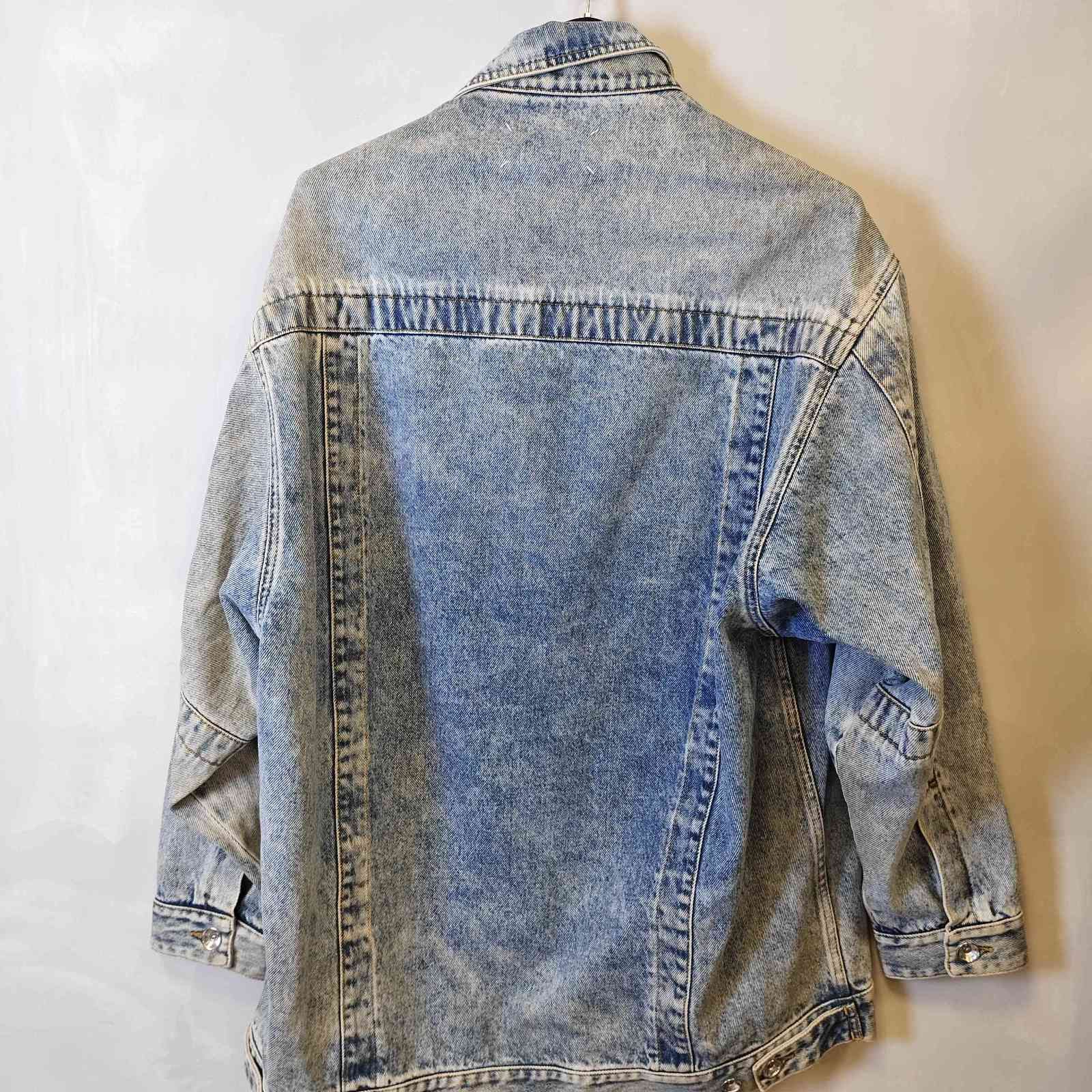 Maison Margiela Maison Margiela Acid Wash Denim Jacket Size XS Size XS / US 0-2 / IT 36-38 - 2 Thumbnail